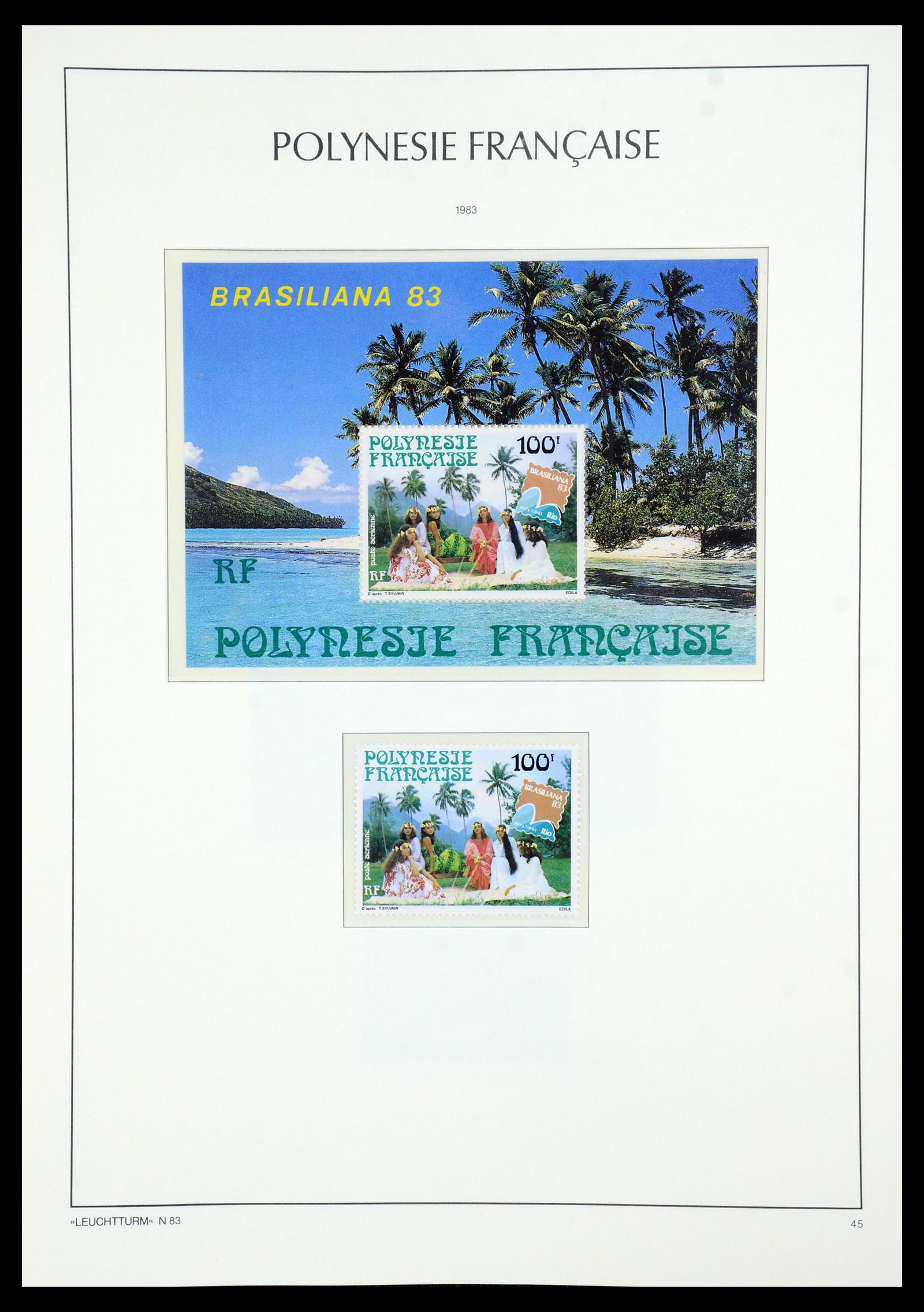 36320 043 - Postzegelverzameling 36320 Franse koloniën 1885-2008.