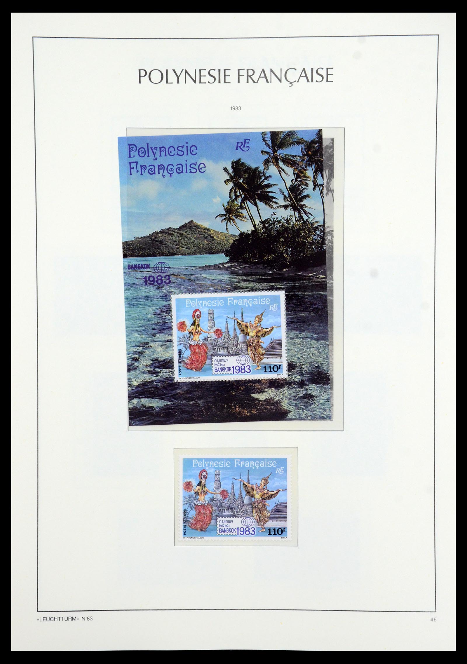 36320 044 - Postzegelverzameling 36320 Franse koloniën 1885-2008.