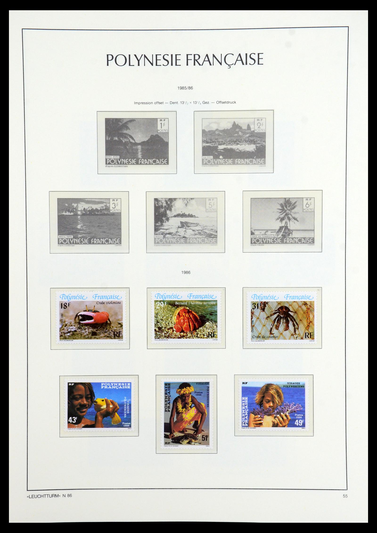 36320 053 - Postzegelverzameling 36320 Franse koloniën 1885-2008.