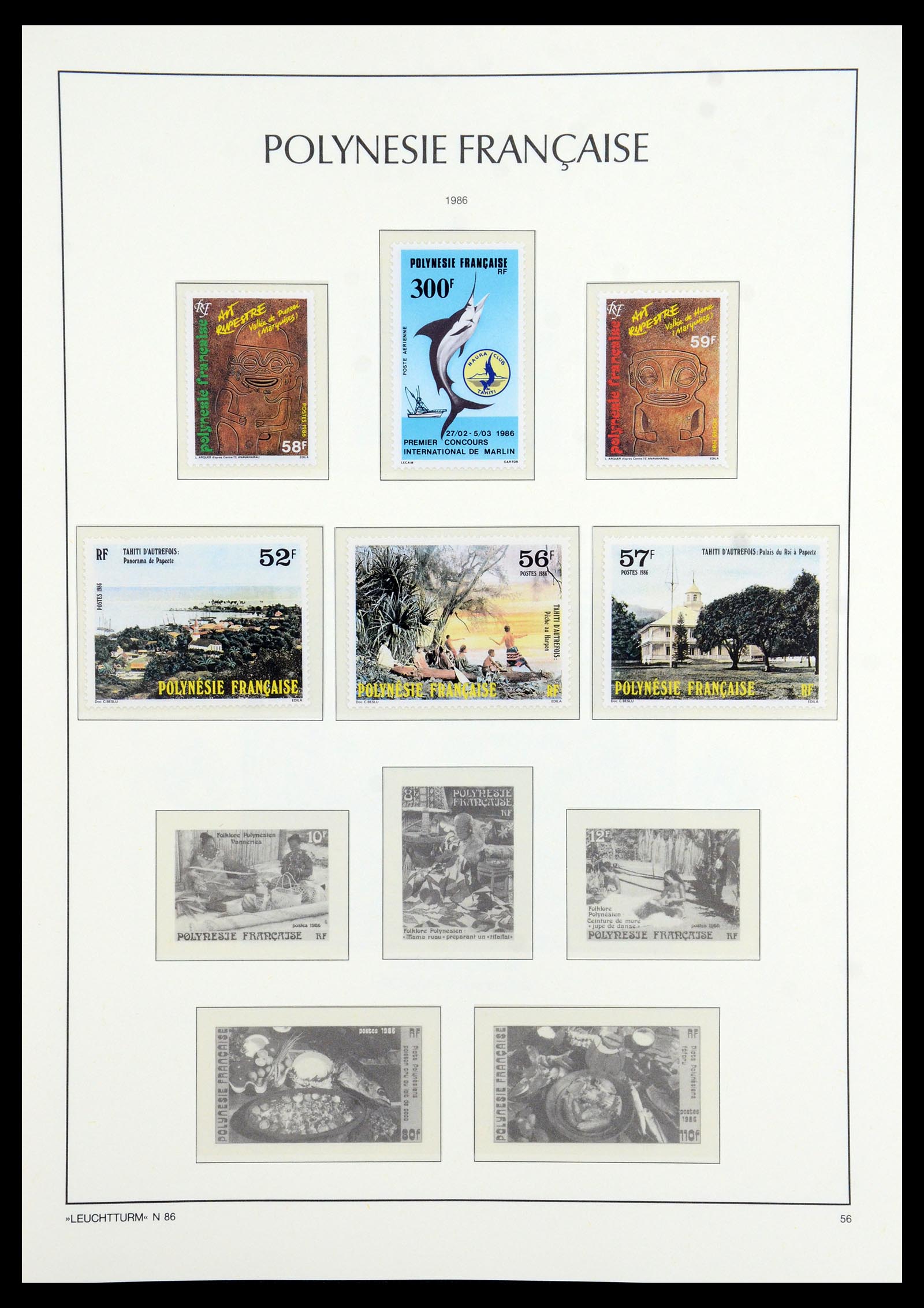 36320 054 - Postzegelverzameling 36320 Franse koloniën 1885-2008.