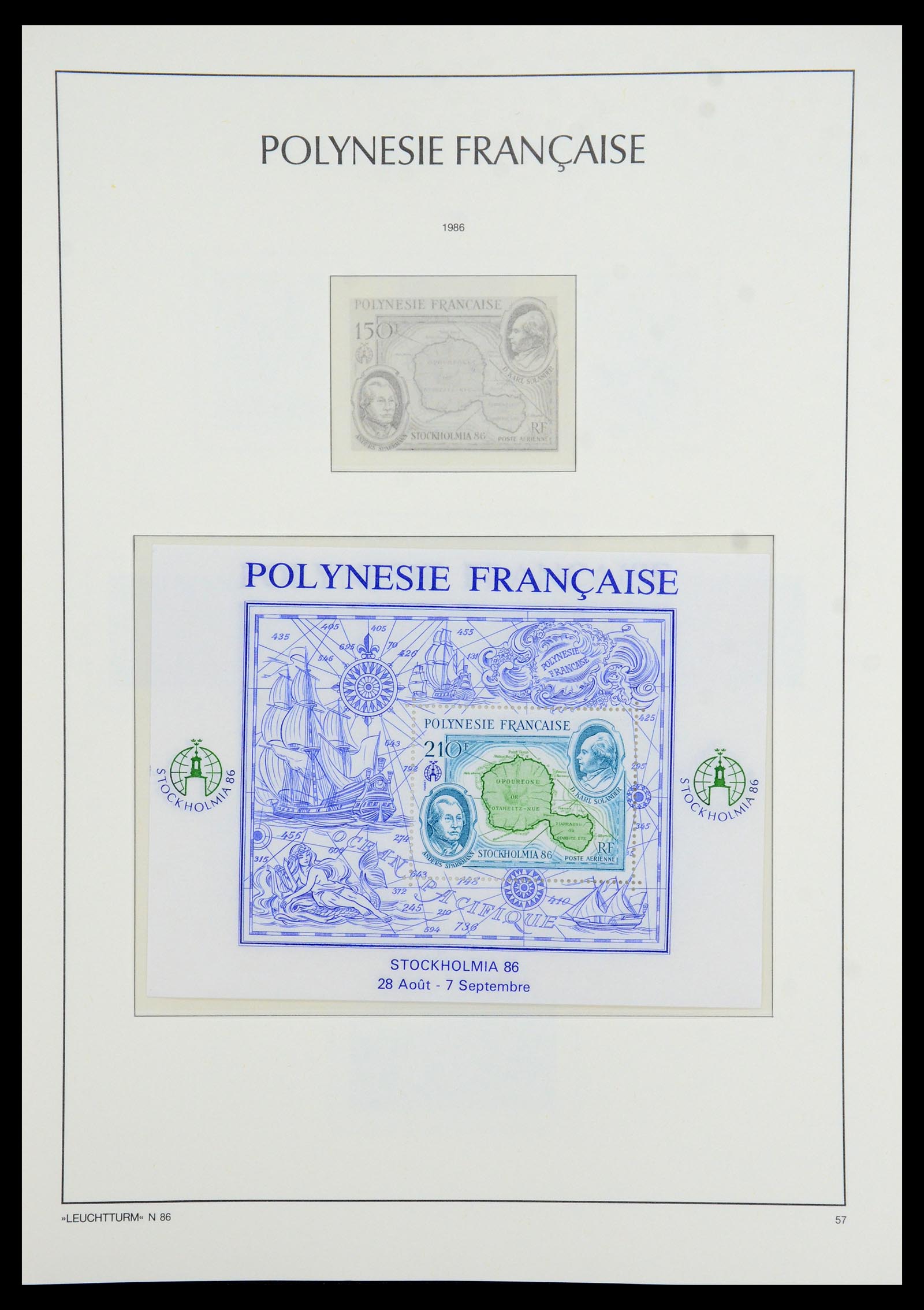 36320 055 - Postzegelverzameling 36320 Franse koloniën 1885-2008.