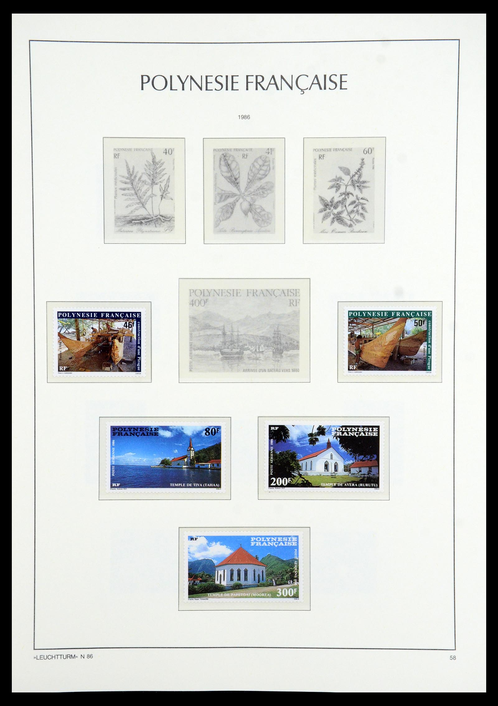 36320 056 - Postzegelverzameling 36320 Franse koloniën 1885-2008.