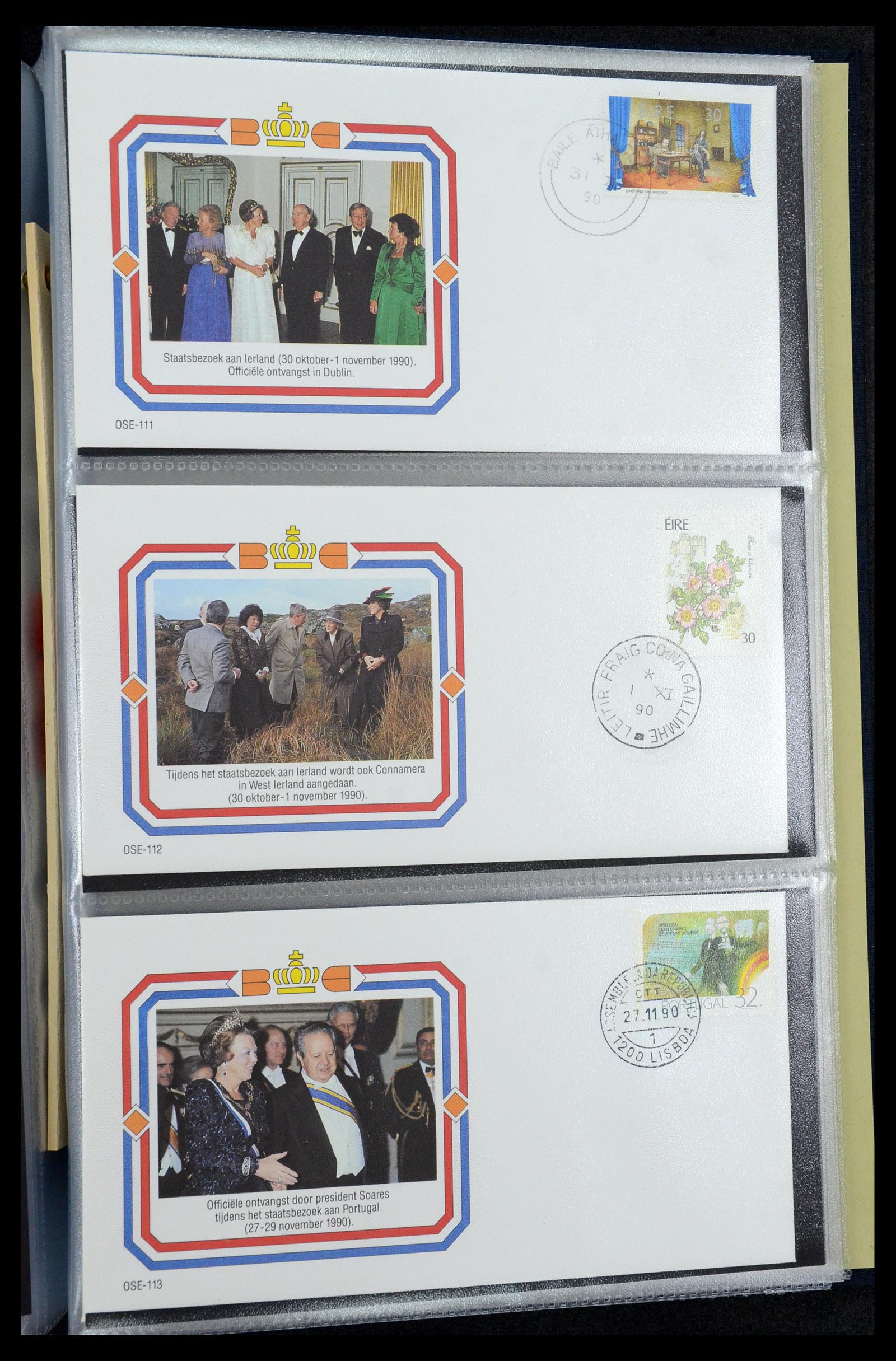 36322 040 - Postzegelverzameling 36322 Nederland koninklijk huis 1981-2013.