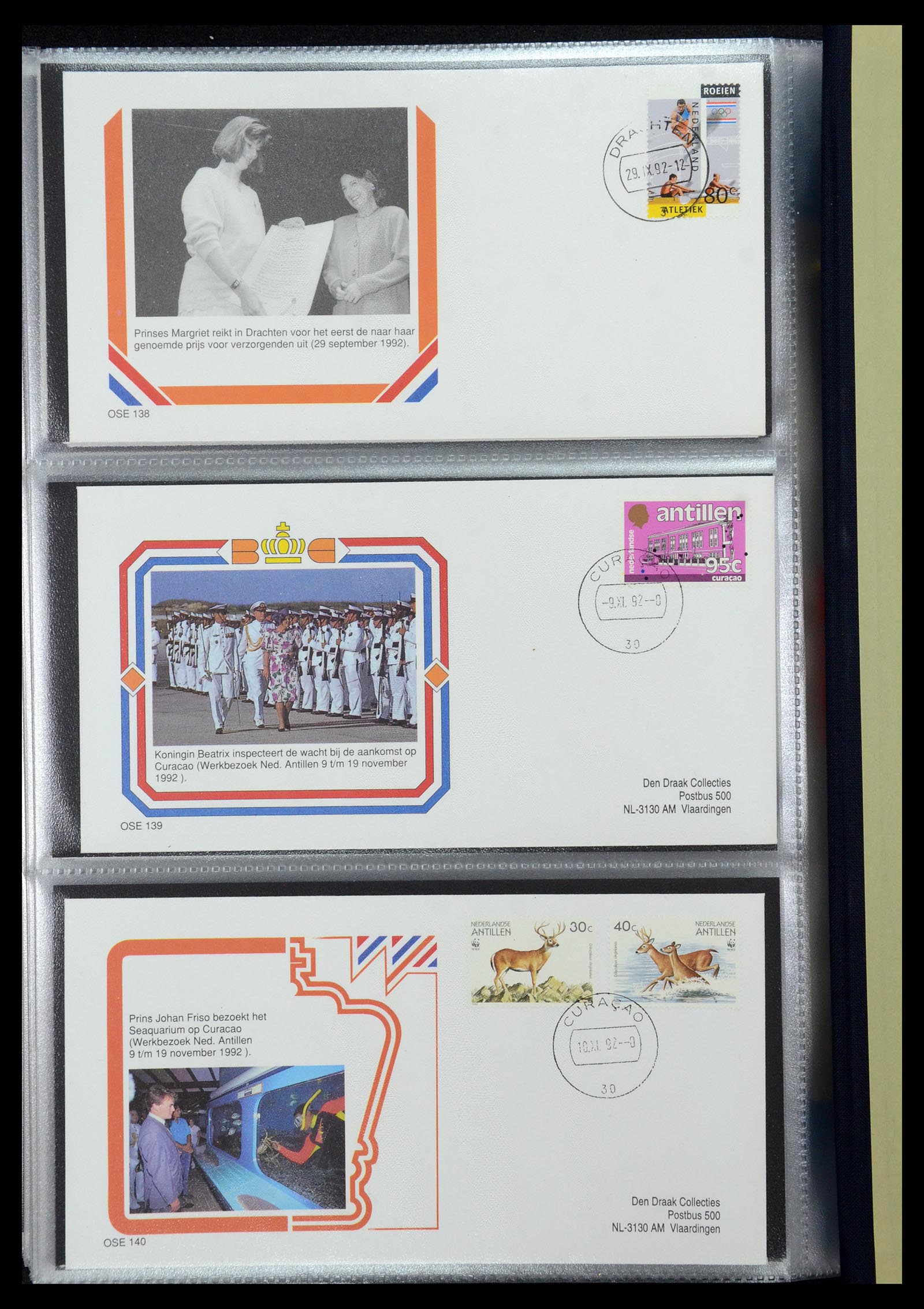 36322 049 - Stamp collection 36322 Netherlands Dutch Royal Family 1981-2013.