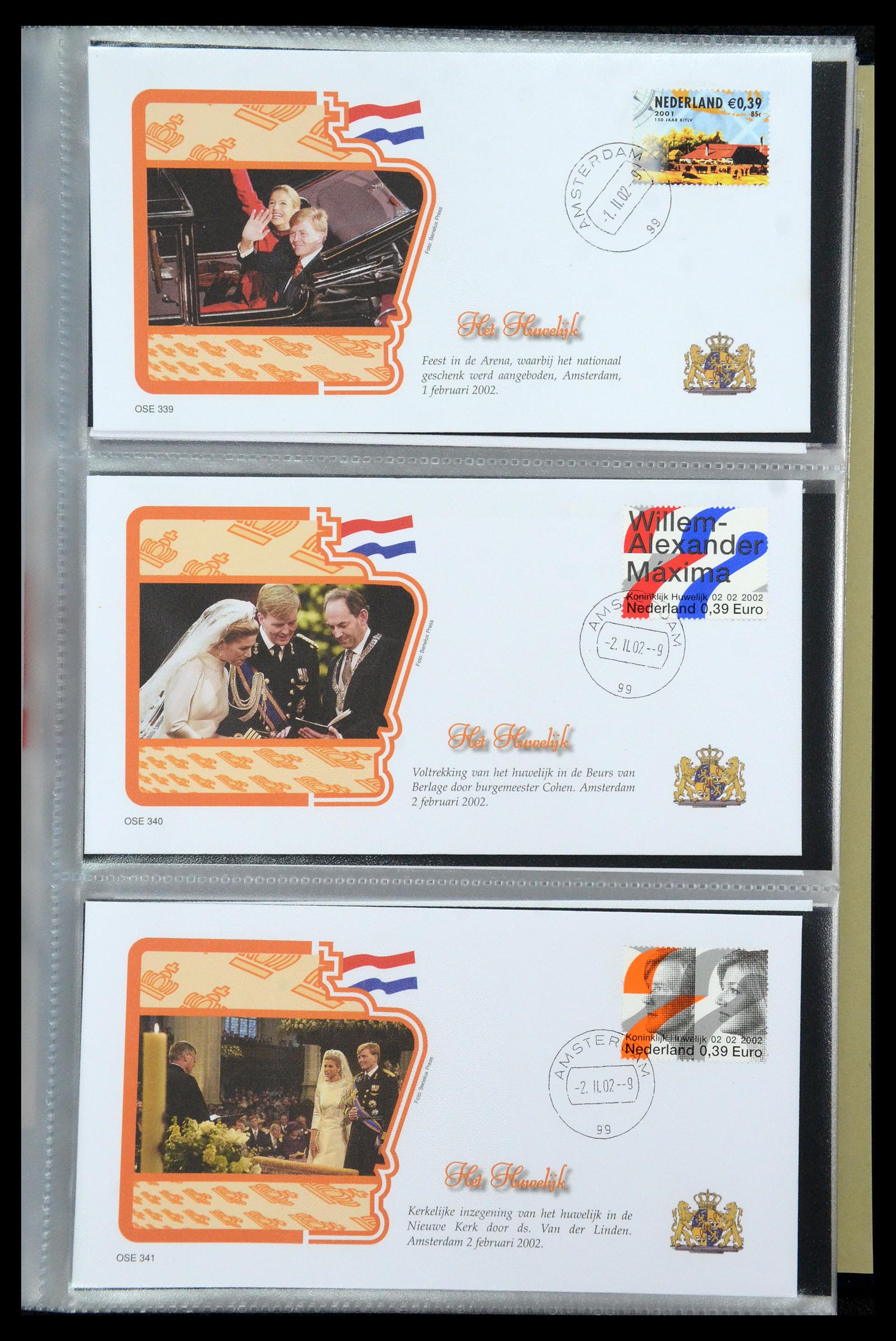 36322 060 - Postzegelverzameling 36322 Nederland koninklijk huis 1981-2013.
