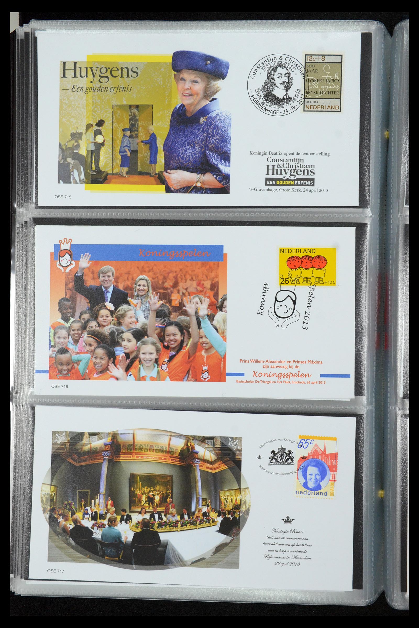36322 243 - Postzegelverzameling 36322 Nederland koninklijk huis 1981-2013.