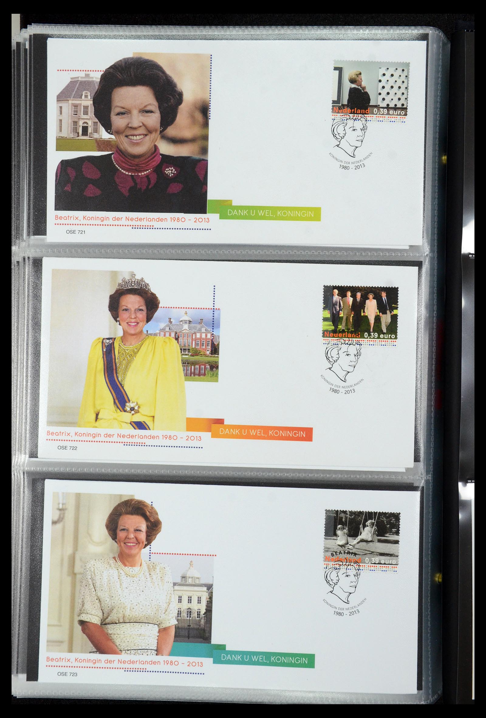 36322 248 - Stamp collection 36322 Netherlands Dutch Royal Family 1981-2013.