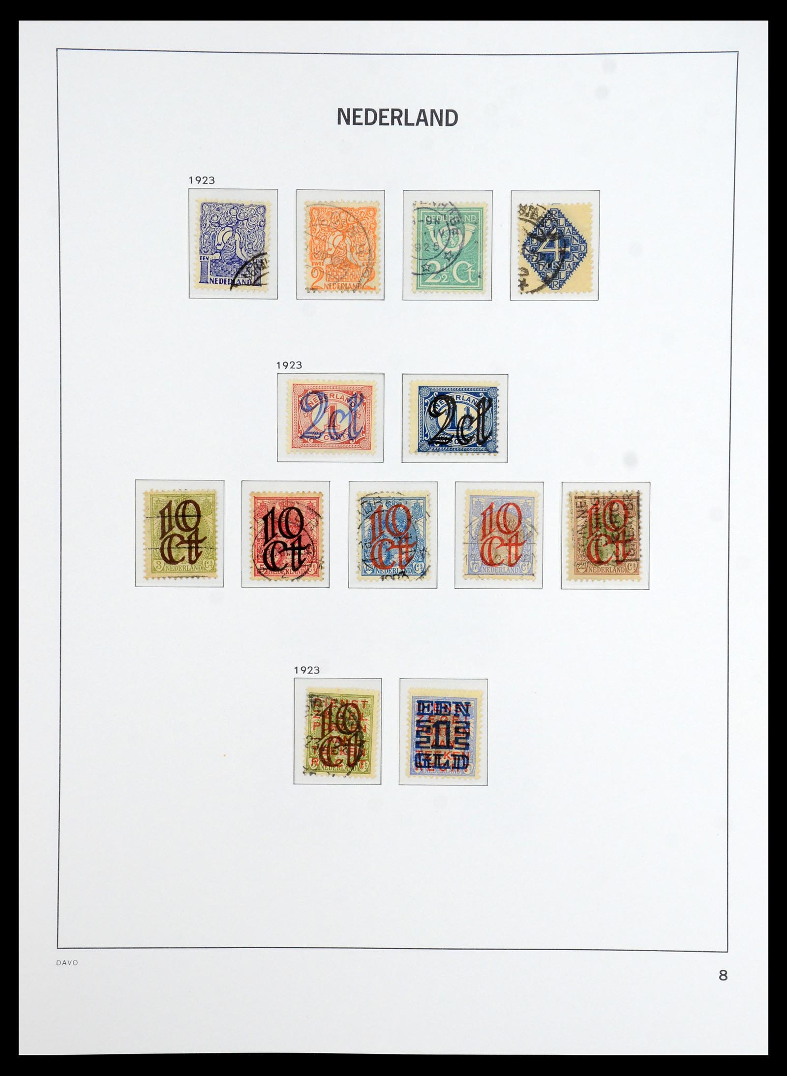 36327 008 - Postzegelverzameling 36327 Nederland 1852-1969.