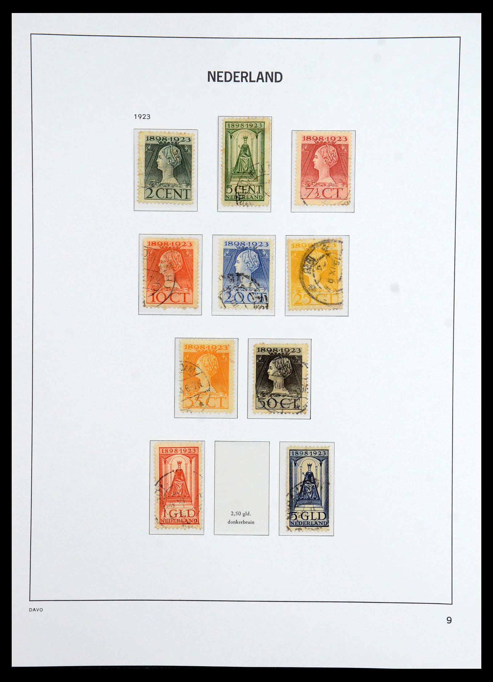 36327 009 - Postzegelverzameling 36327 Nederland 1852-1969.