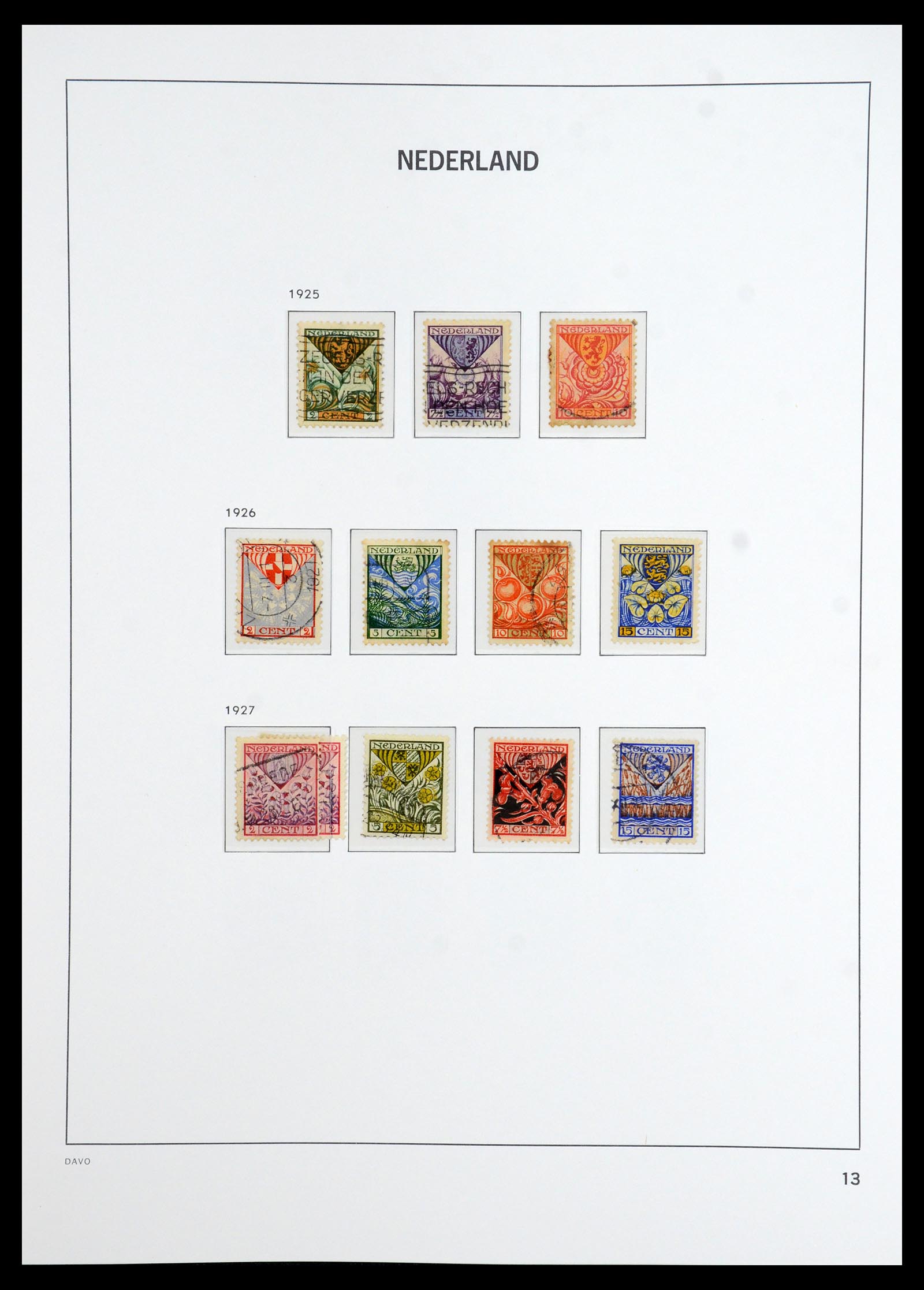 36327 013 - Postzegelverzameling 36327 Nederland 1852-1969.