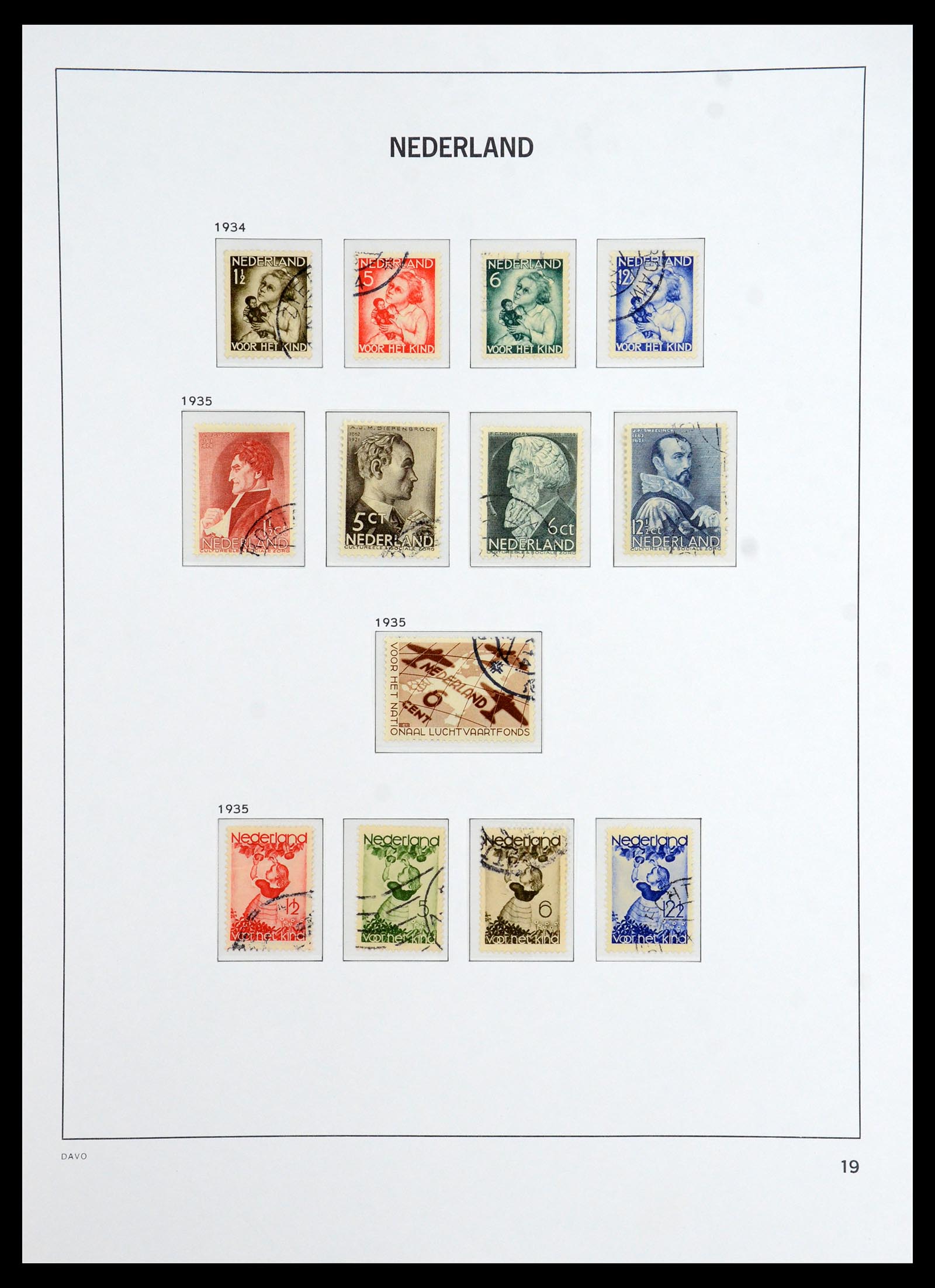 36327 019 - Stamp collection 36327 Netherlands 1852-1969.