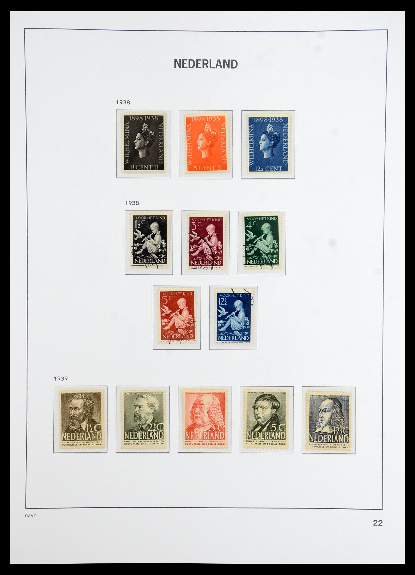 36327 022 - Postzegelverzameling 36327 Nederland 1852-1969.