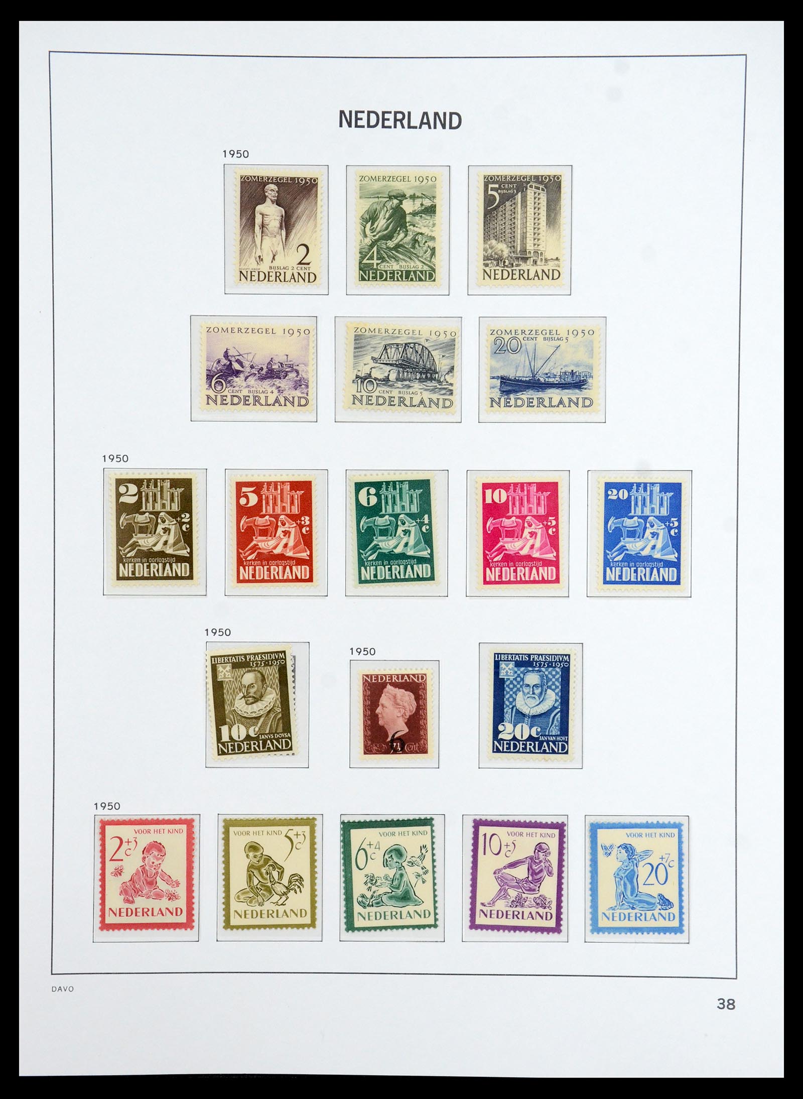36327 046 - Postzegelverzameling 36327 Nederland 1852-1969.