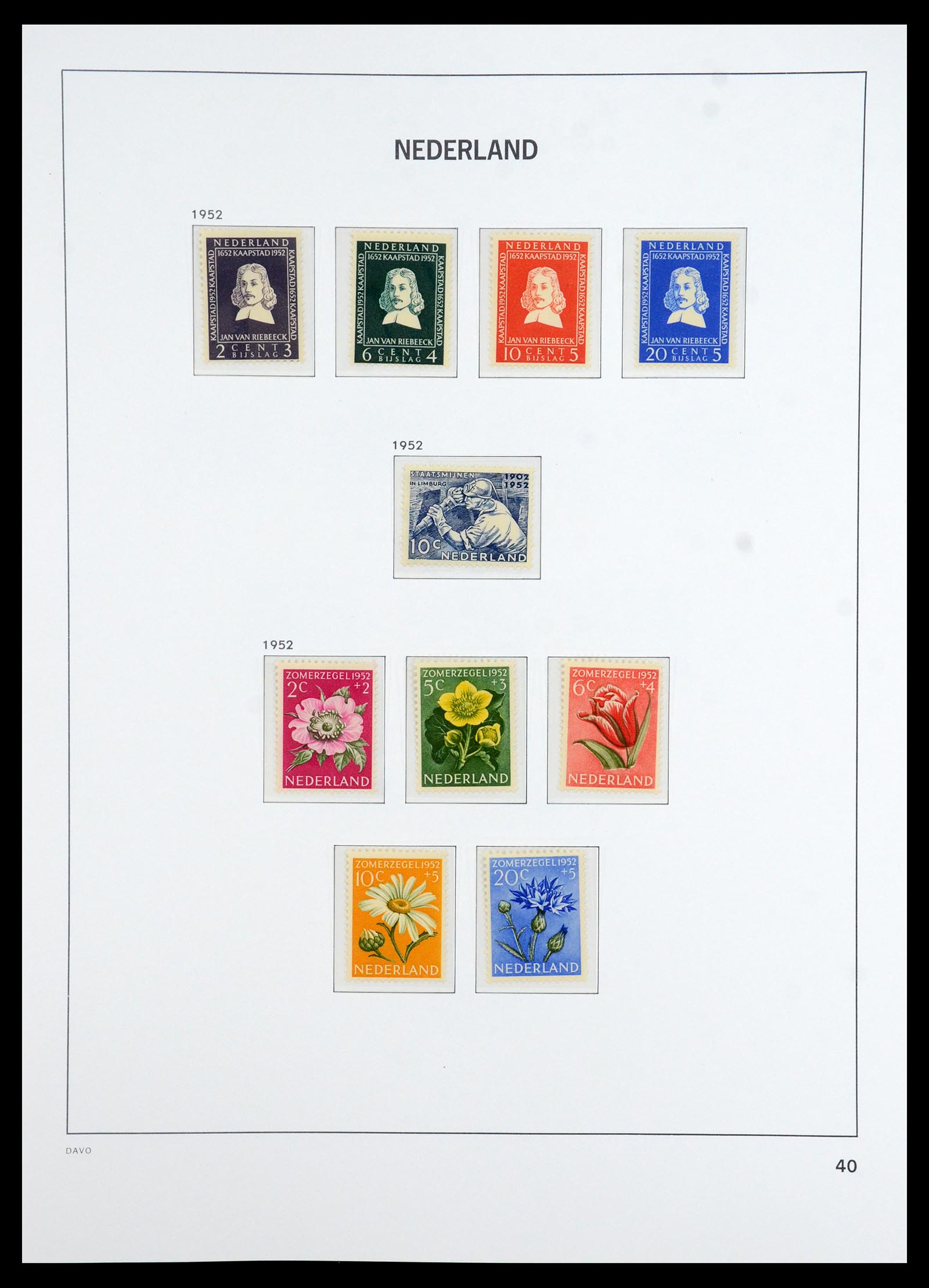 36327 048 - Postzegelverzameling 36327 Nederland 1852-1969.