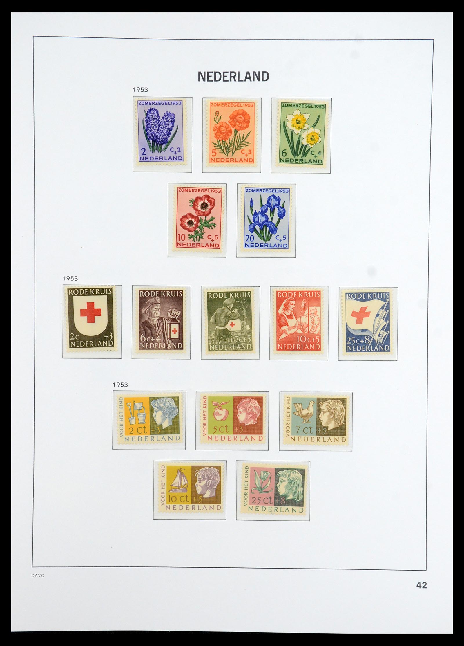 36327 050 - Postzegelverzameling 36327 Nederland 1852-1969.