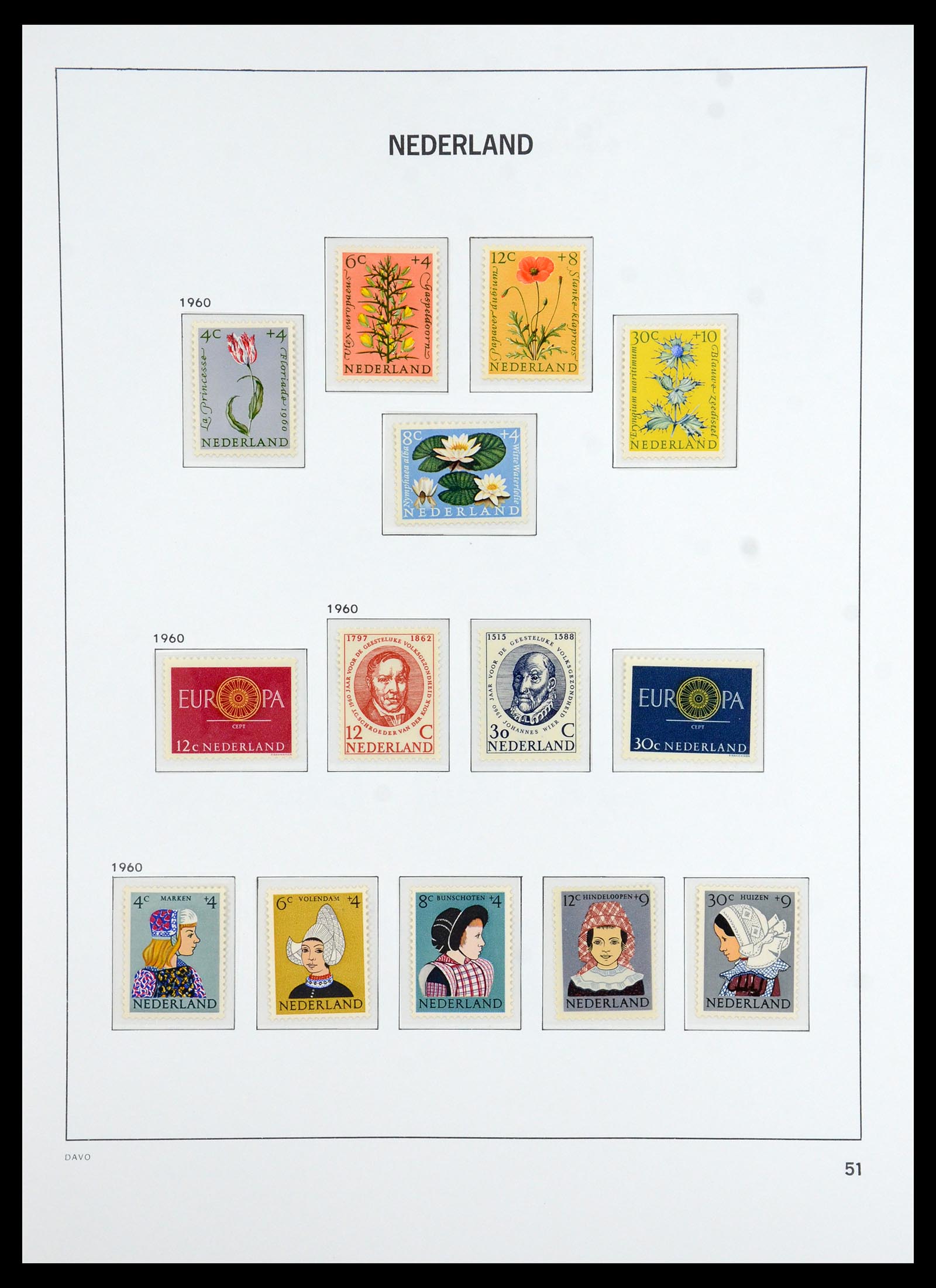 36327 059 - Postzegelverzameling 36327 Nederland 1852-1969.
