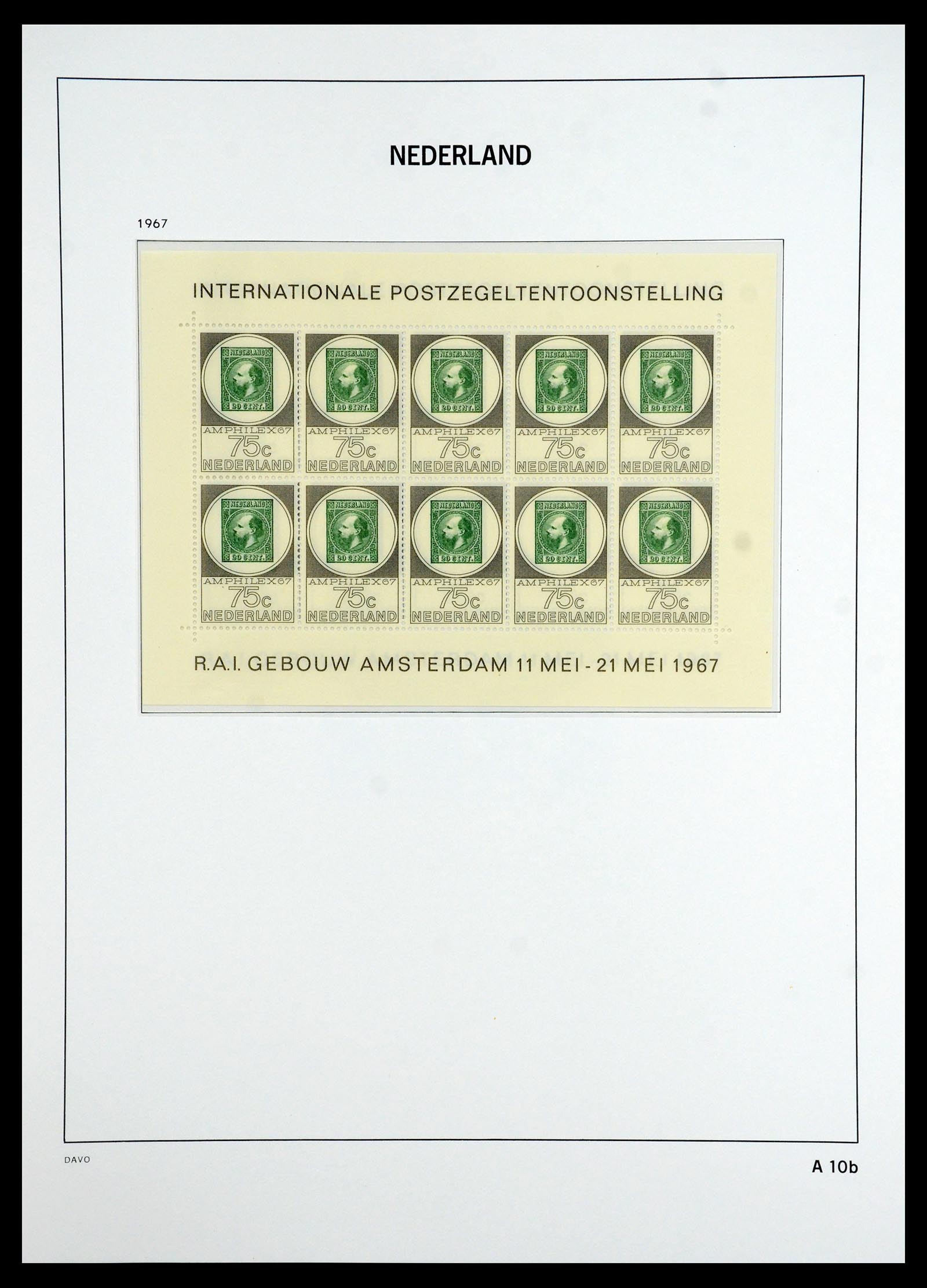 36327 077 - Postzegelverzameling 36327 Nederland 1852-1969.