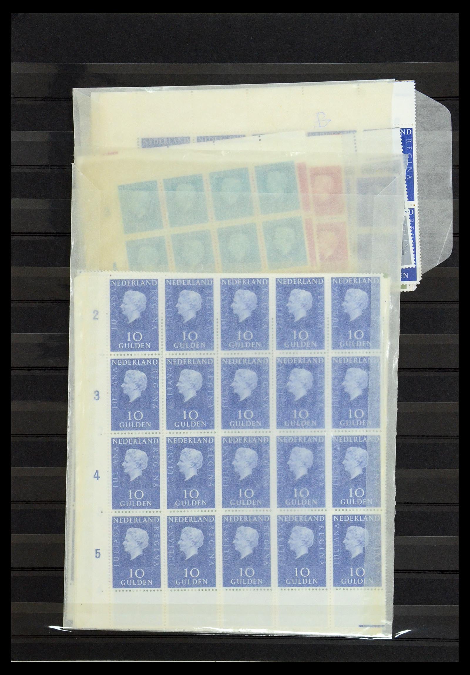 36343 002 - Postzegelverzameling 36343 Nederland 1971-1976.