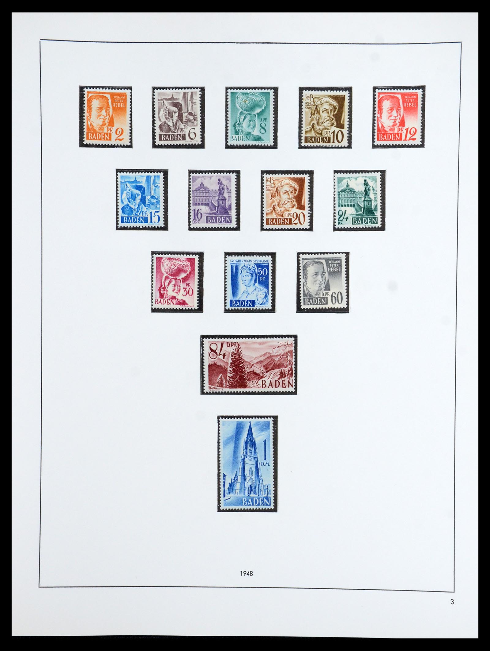 36344 018 - Stamp collection 36344 German Zones 1945-1949.