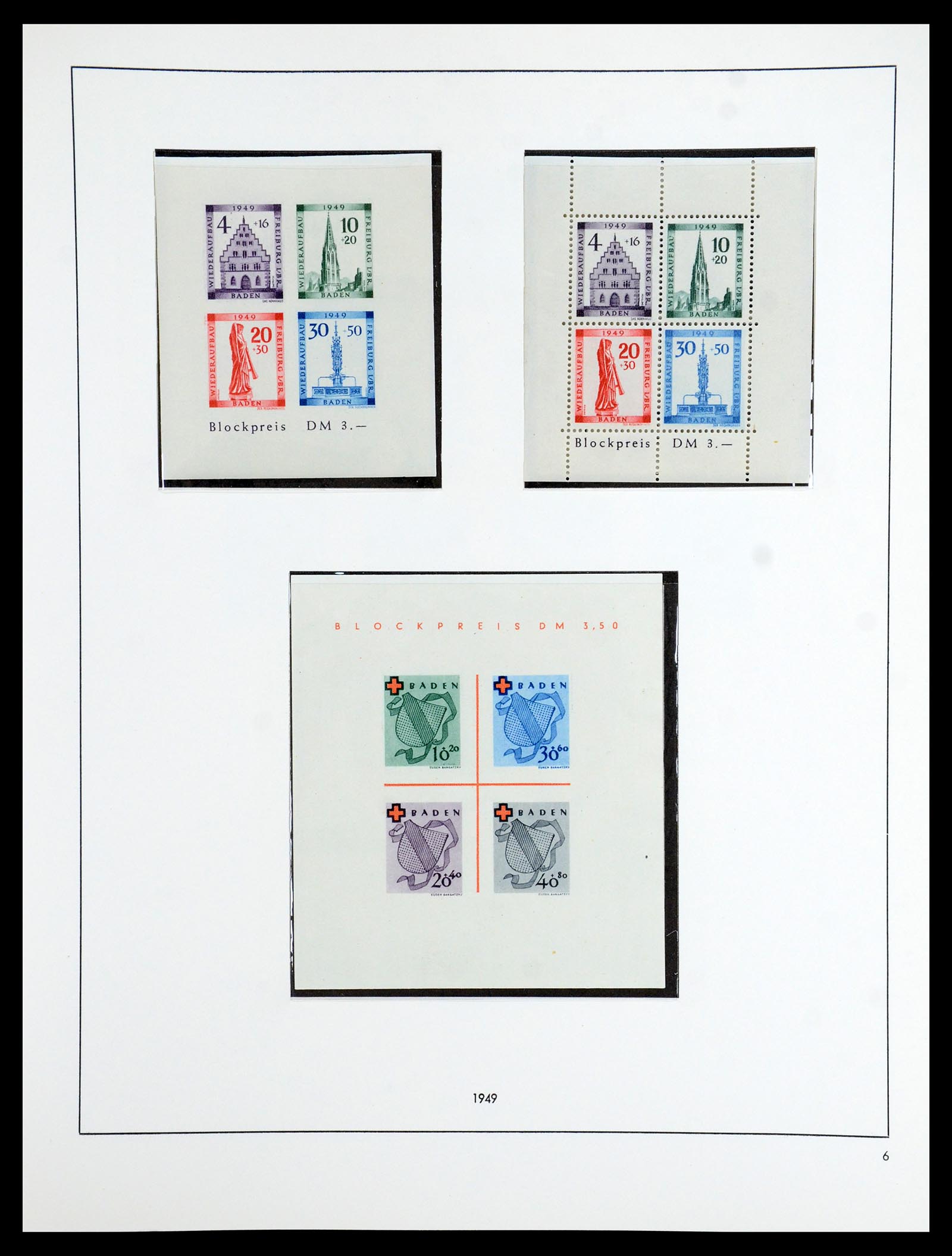 36344 021 - Stamp collection 36344 German Zones 1945-1949.