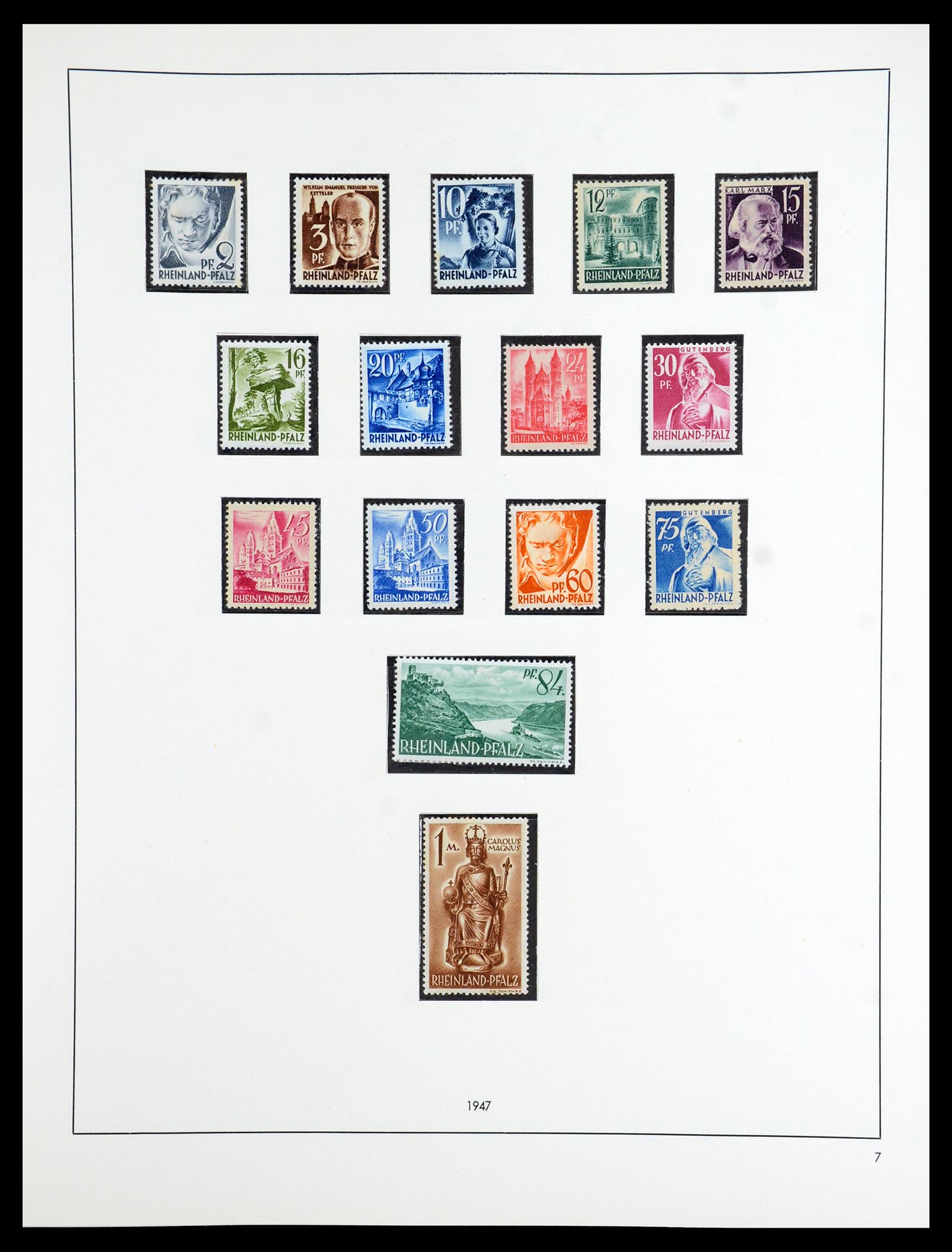 36344 022 - Stamp collection 36344 German Zones 1945-1949.