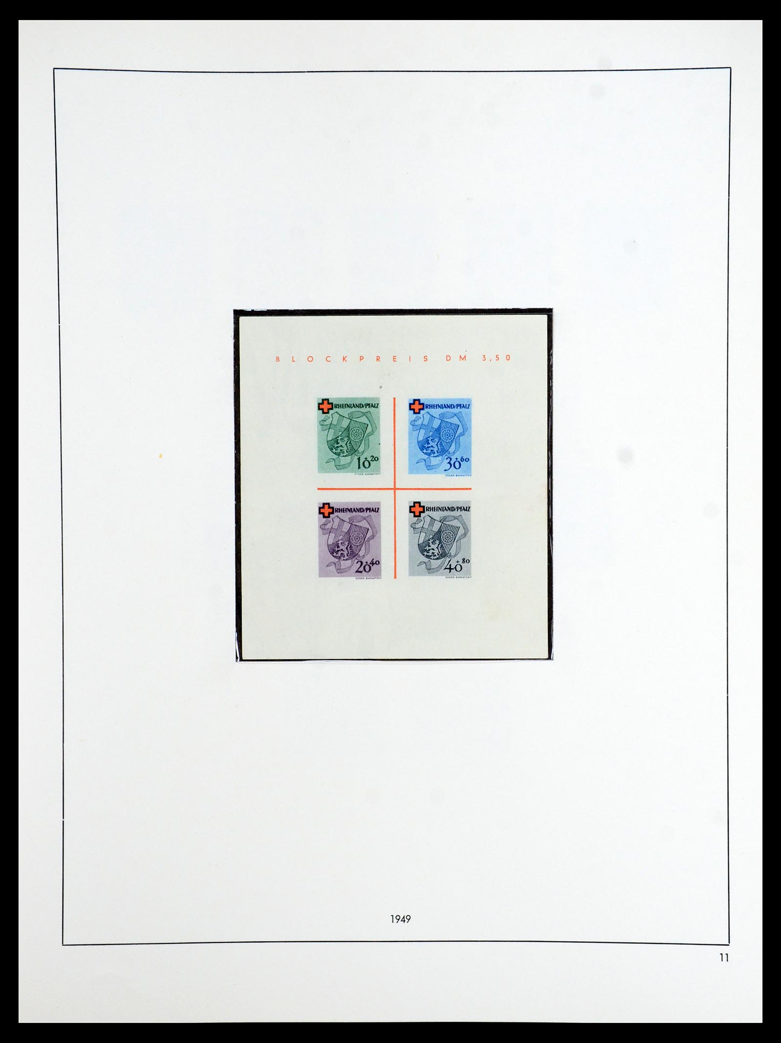 36344 026 - Stamp collection 36344 German Zones 1945-1949.