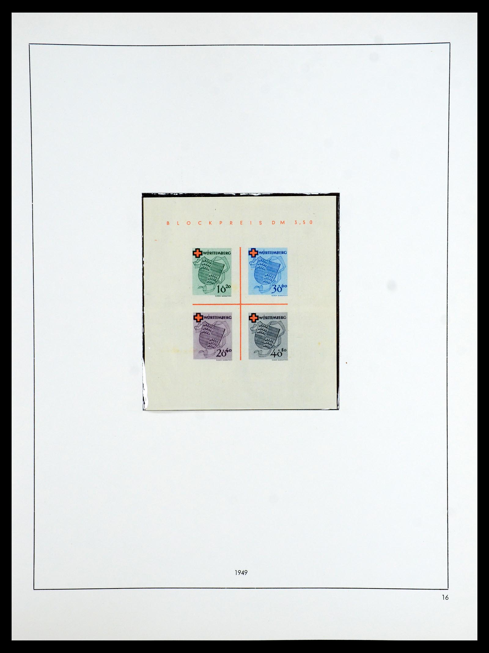 36344 031 - Stamp collection 36344 German Zones 1945-1949.