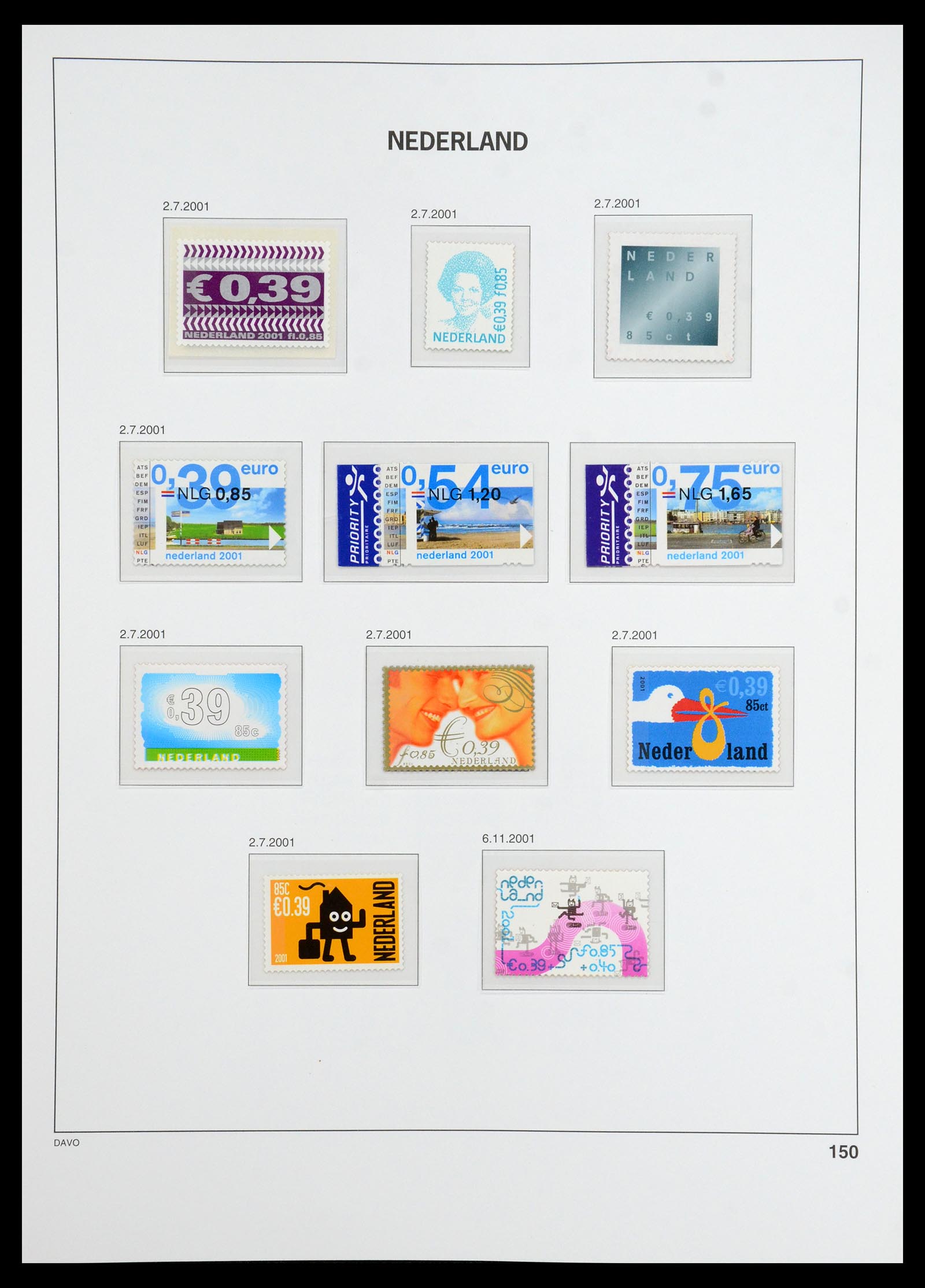 36351 005 - Postzegelverzameling 36351 Nederland 2001-2020!