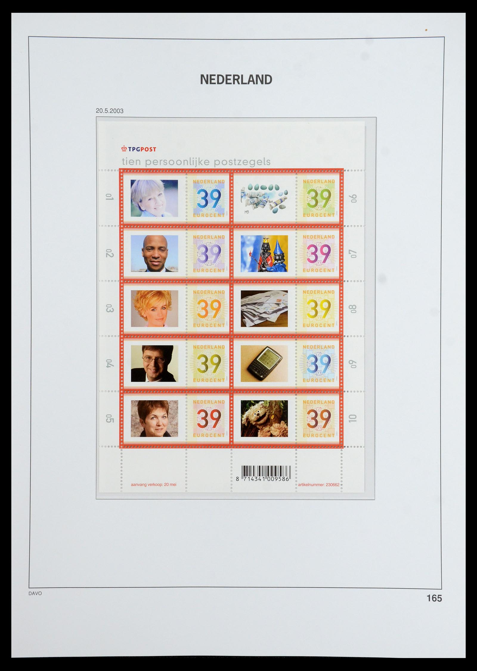 36351 020 - Postzegelverzameling 36351 Nederland 2001-2020!