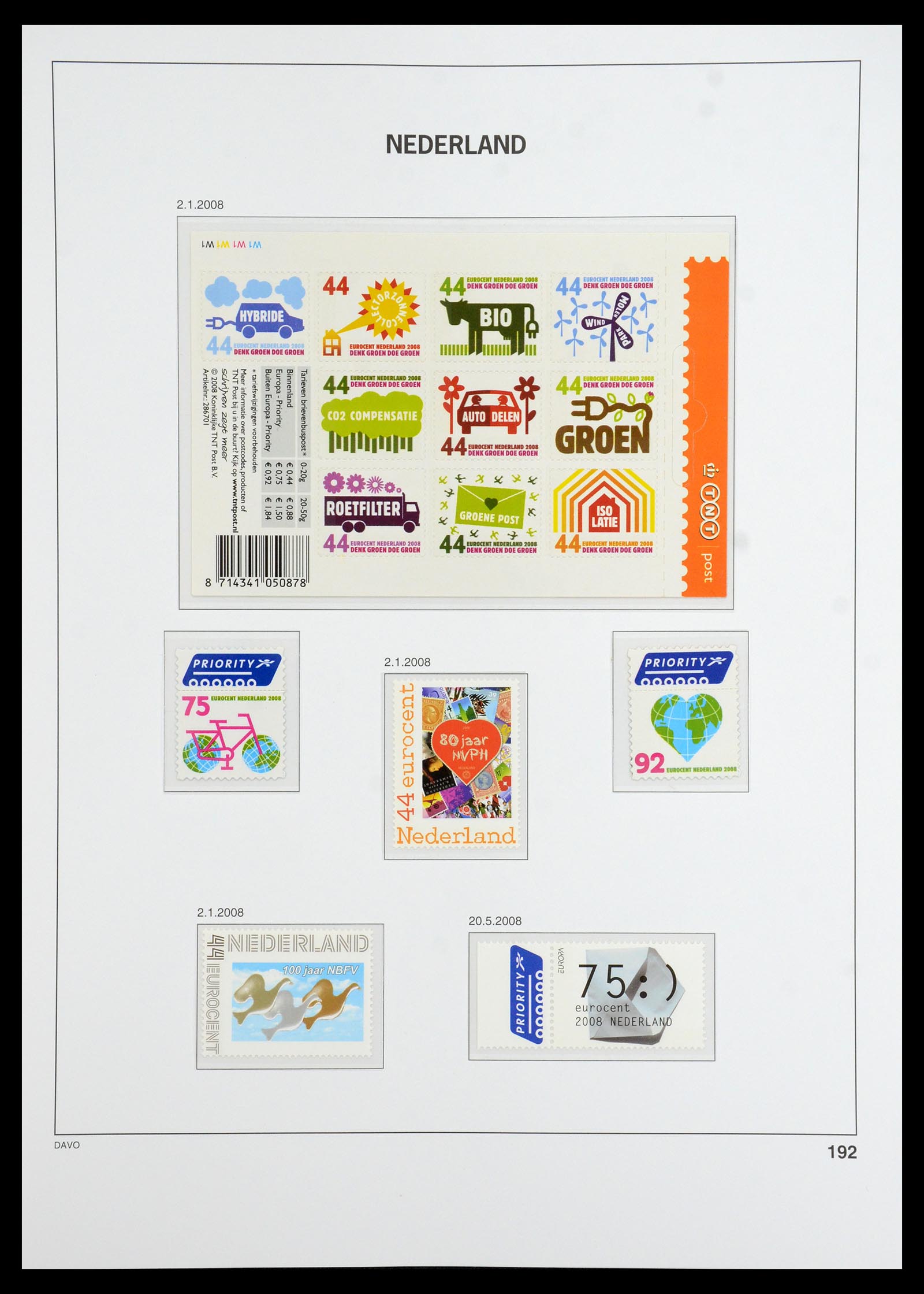 36351 047 - Postzegelverzameling 36351 Nederland 2001-2020!