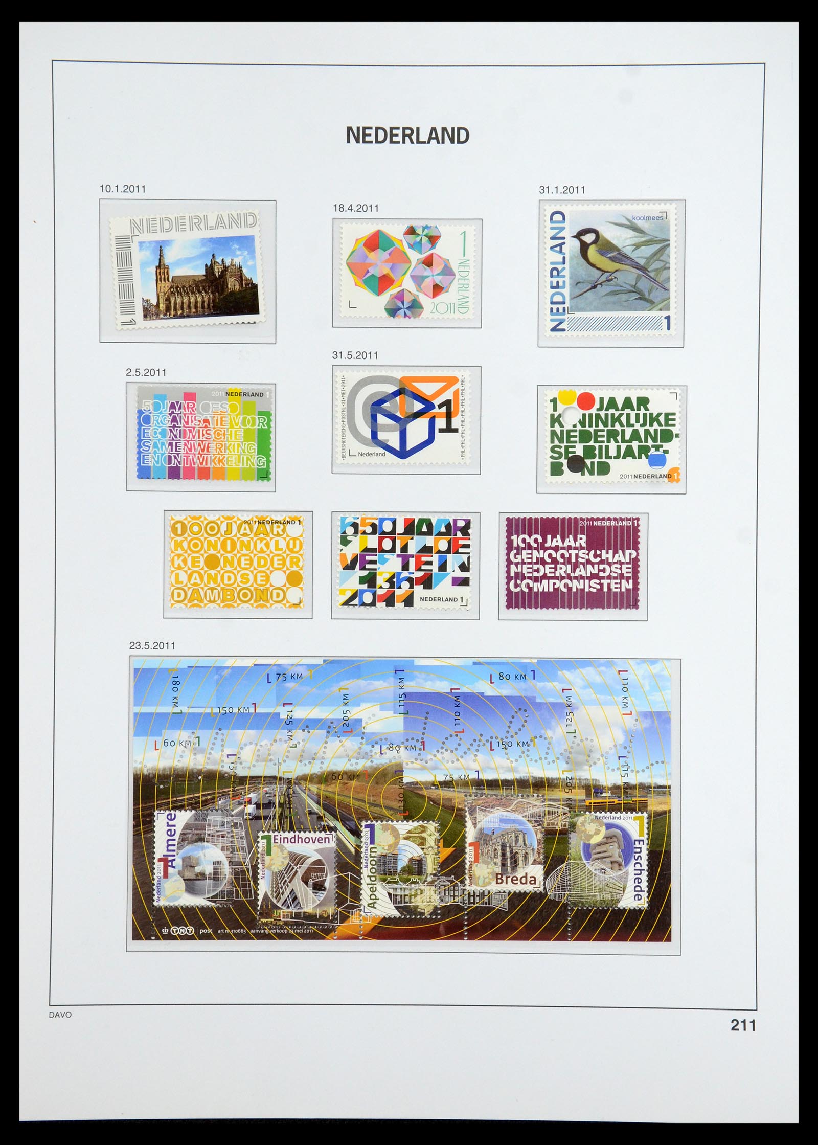 36351 066 - Postzegelverzameling 36351 Nederland 2001-2020!