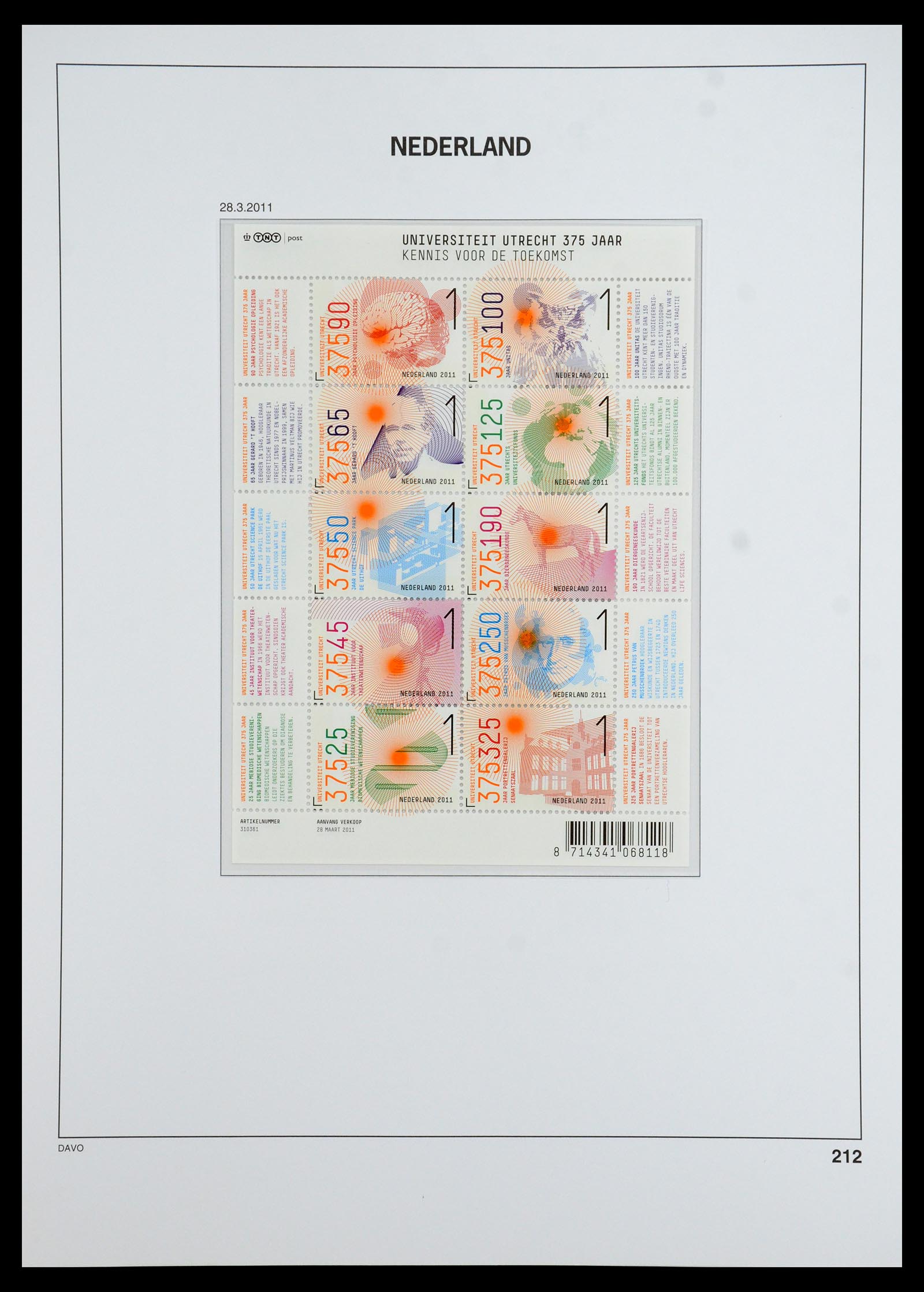 36351 067 - Postzegelverzameling 36351 Nederland 2001-2020!