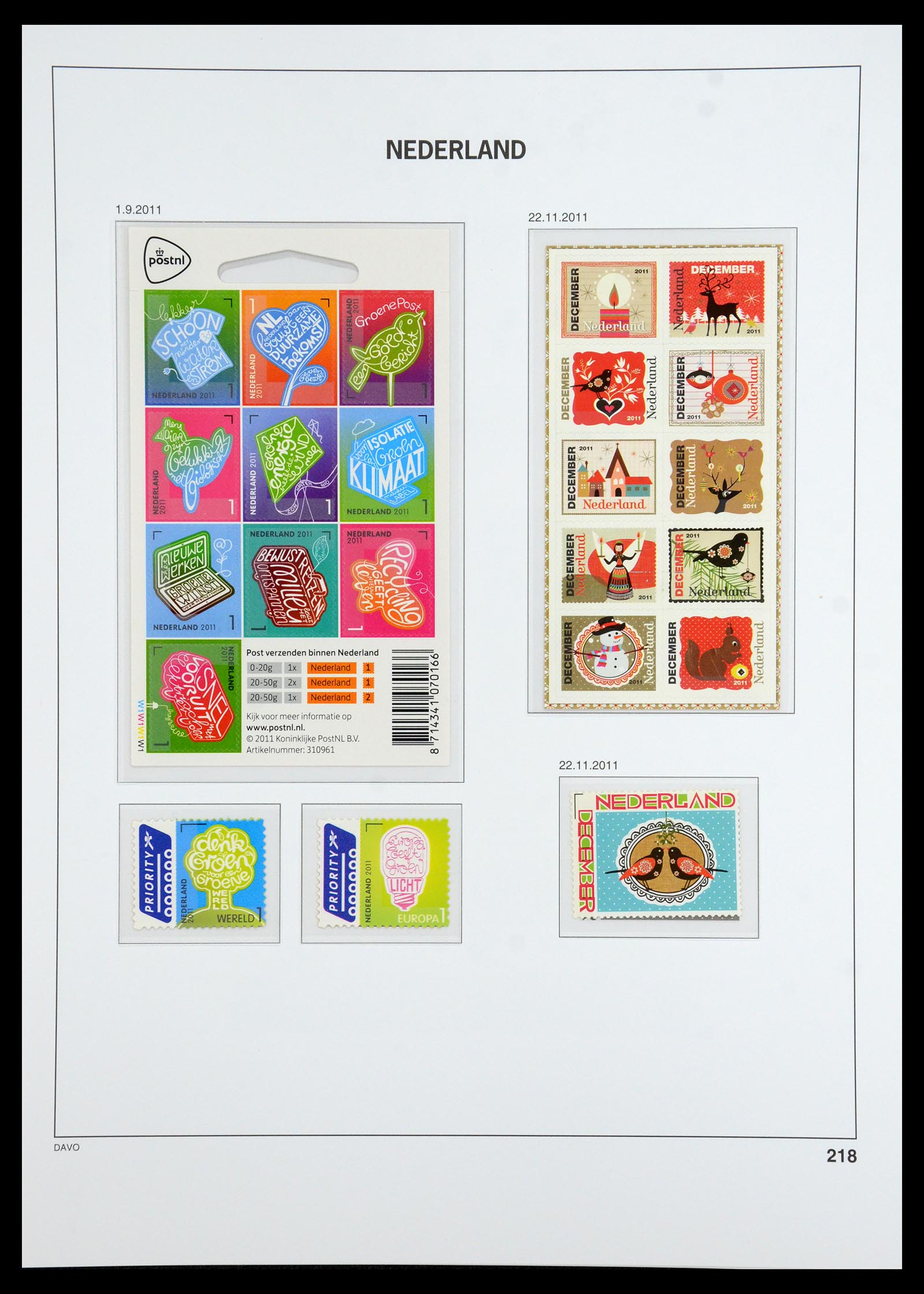 36351 073 - Postzegelverzameling 36351 Nederland 2001-2020!