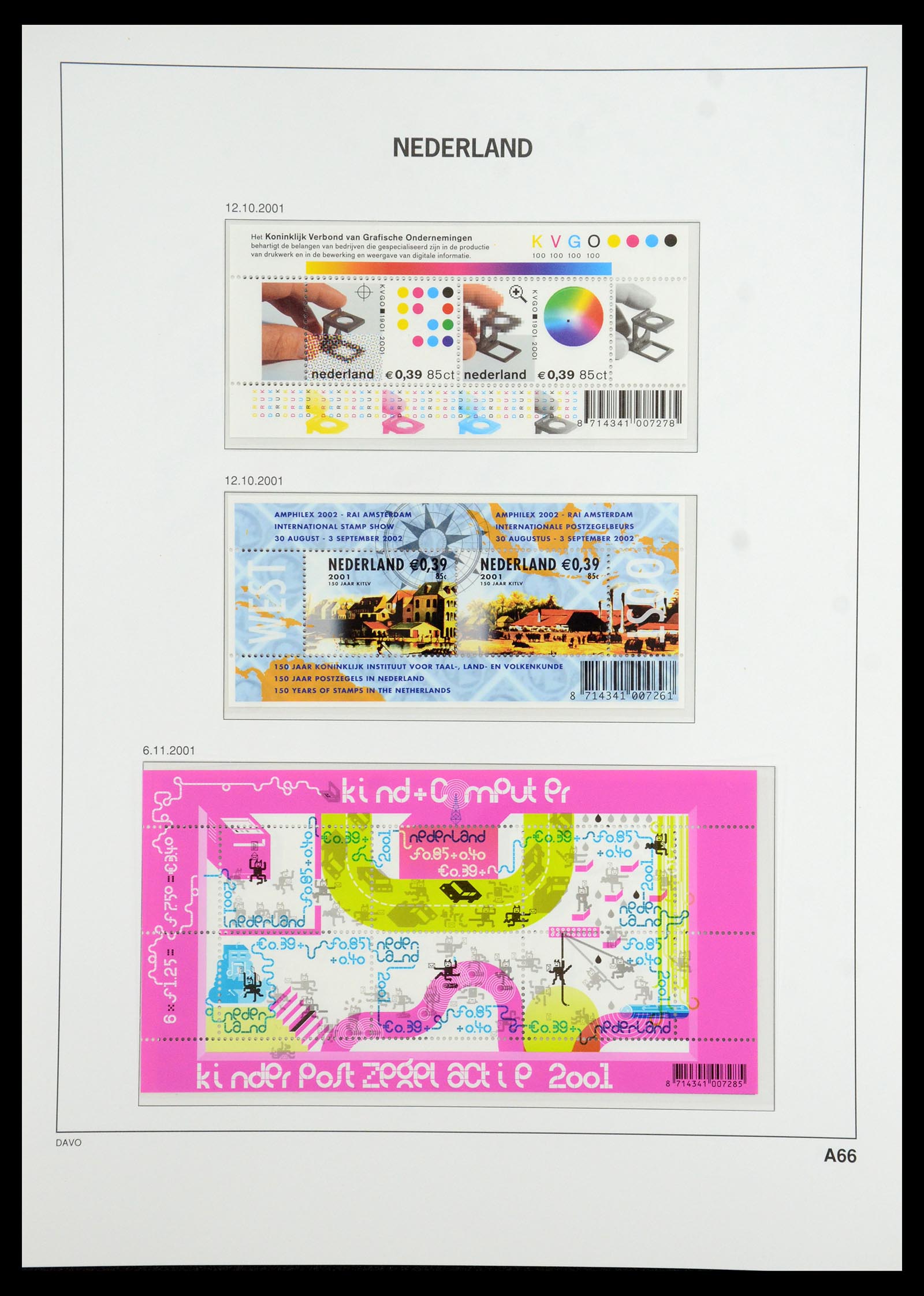 36351 075 - Postzegelverzameling 36351 Nederland 2001-2020!