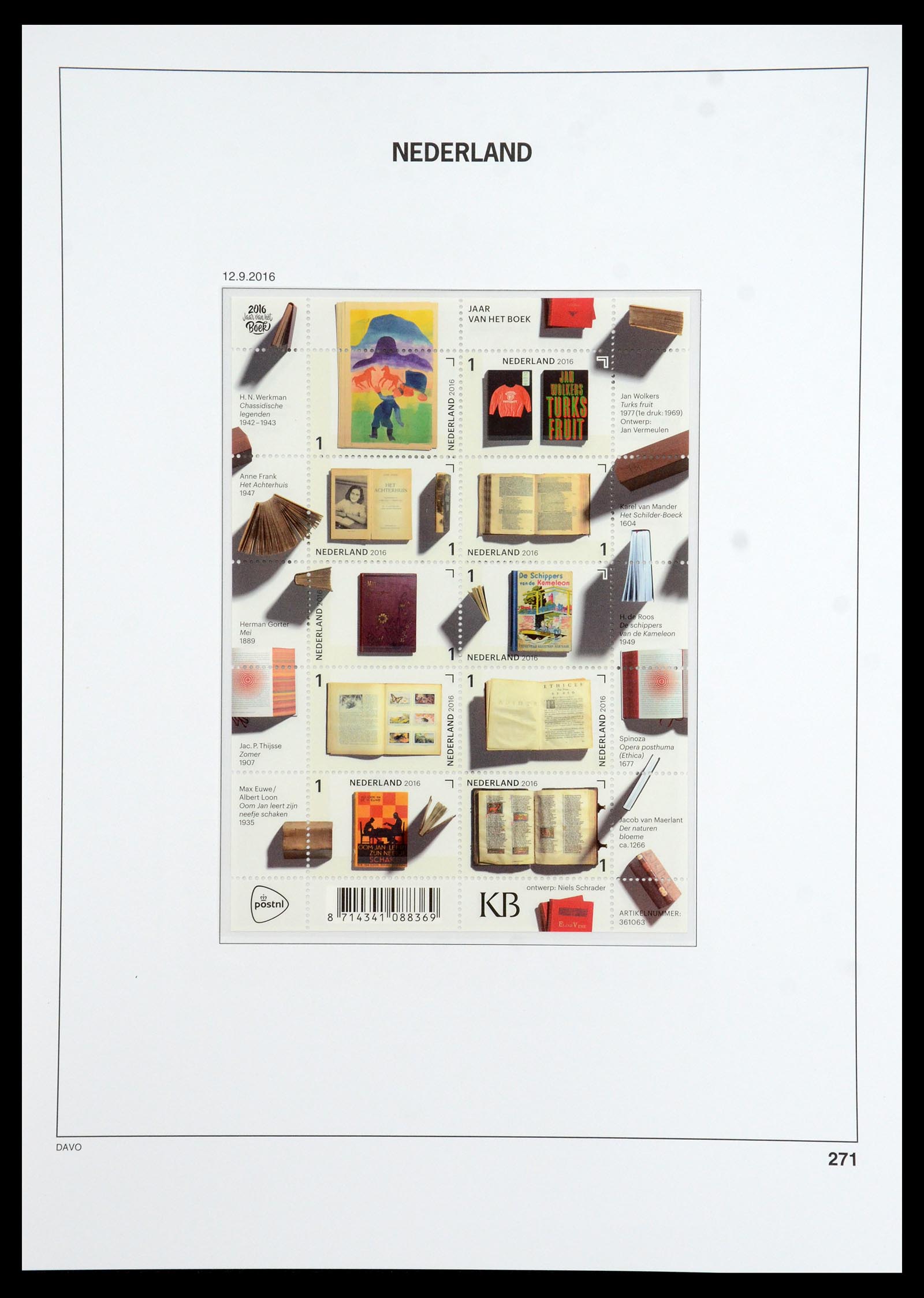 36351 161 - Postzegelverzameling 36351 Nederland 2001-2020!