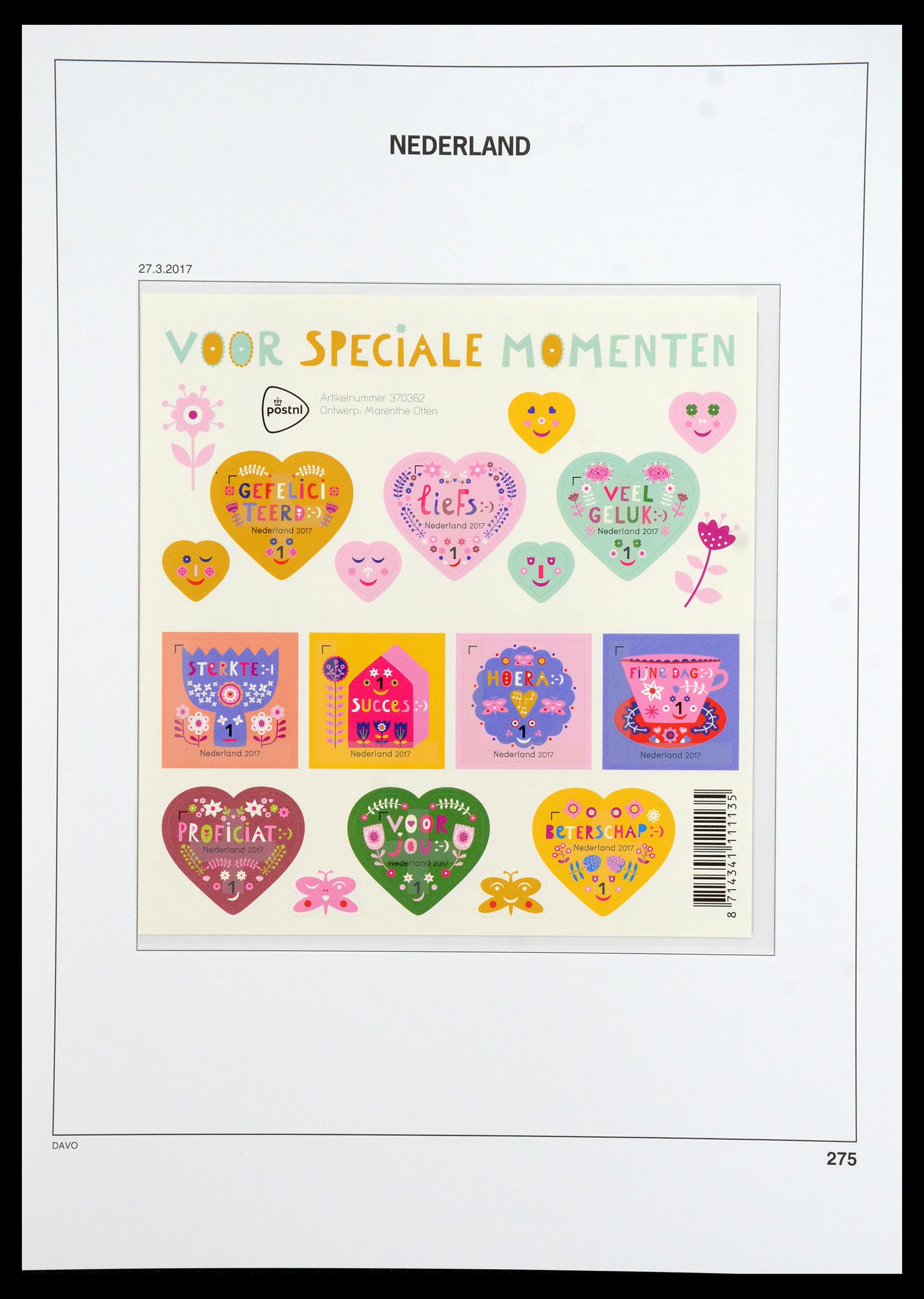 36351 165 - Postzegelverzameling 36351 Nederland 2001-2020!