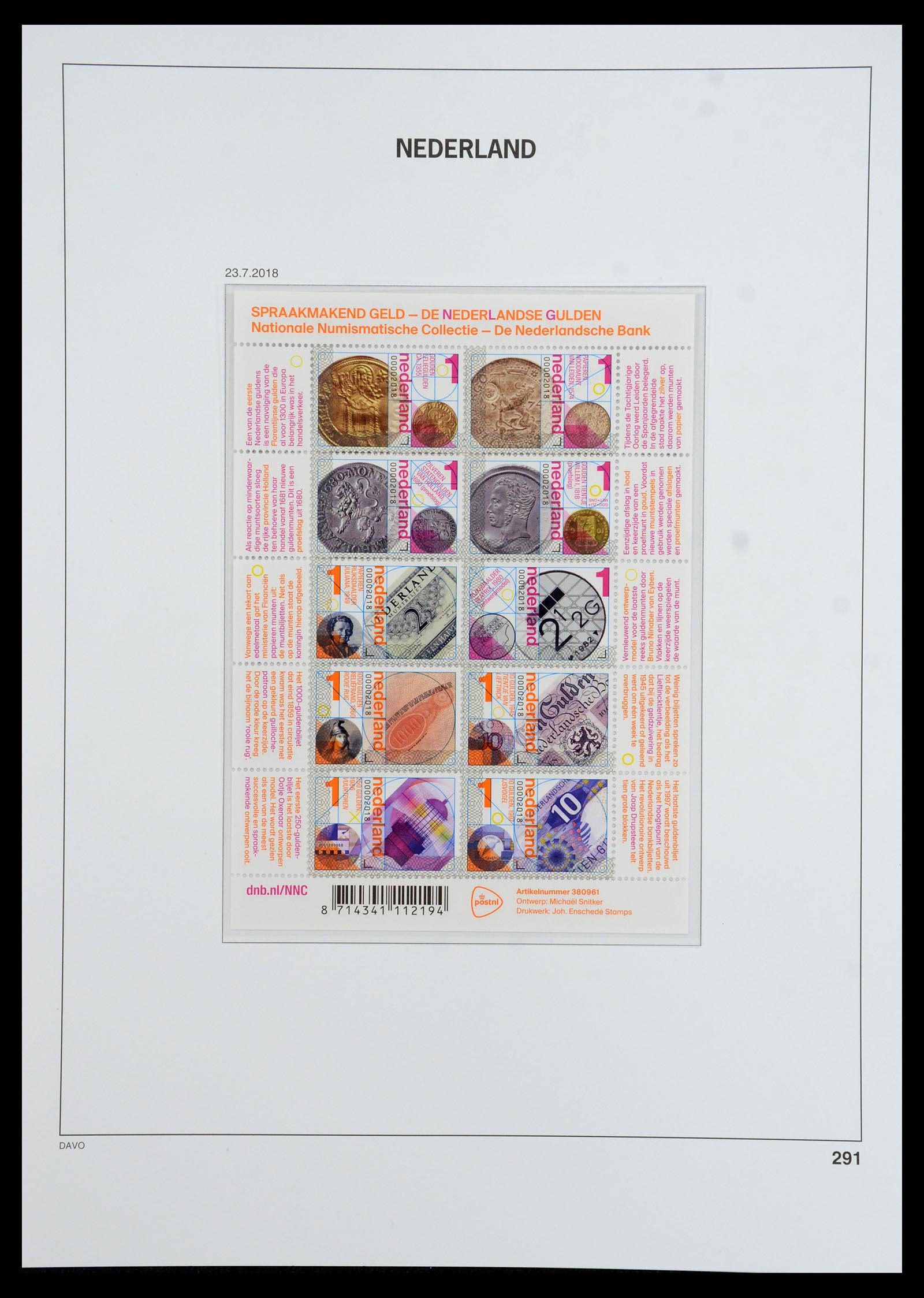 36351 181 - Postzegelverzameling 36351 Nederland 2001-2020!