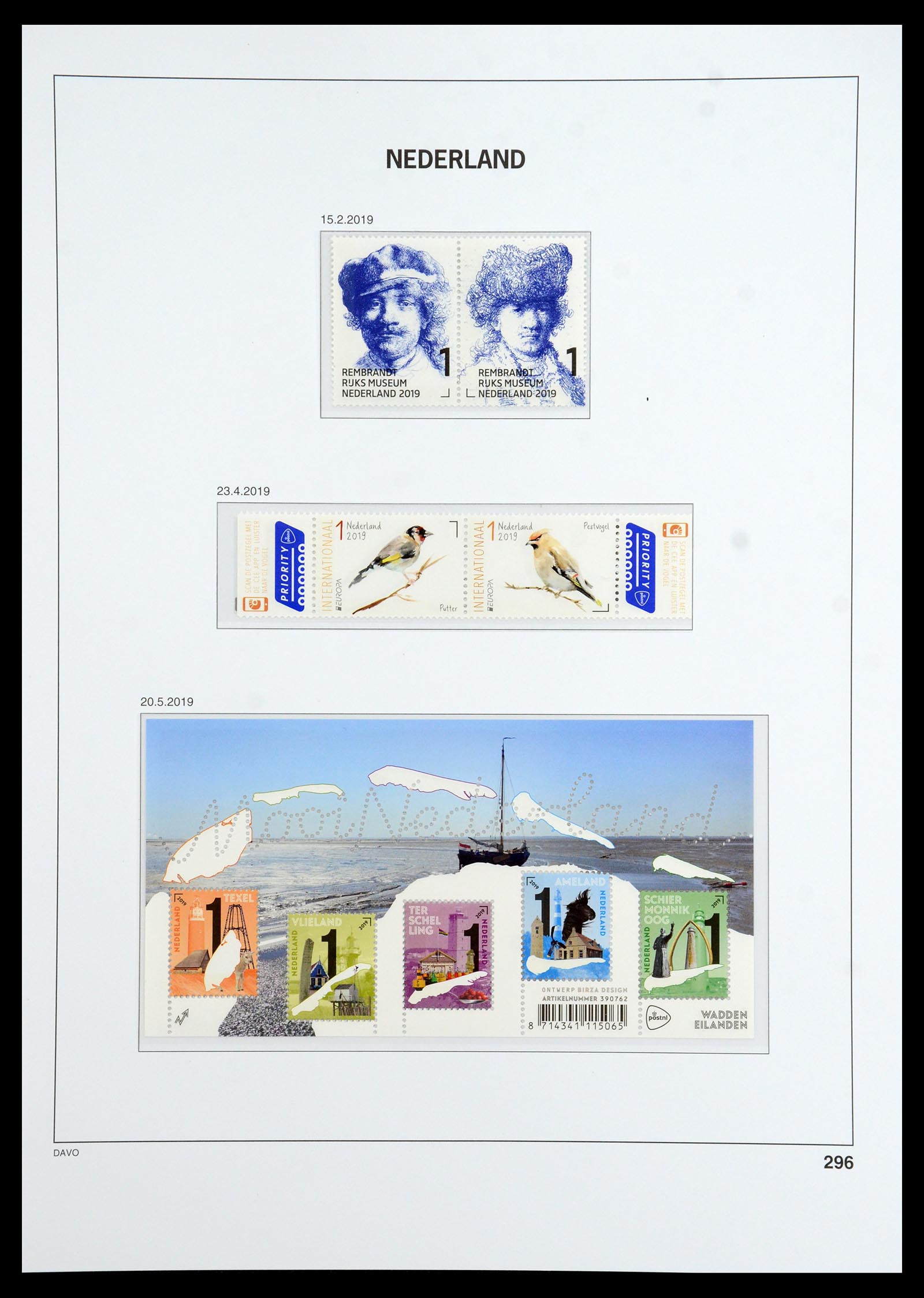 36351 186 - Postzegelverzameling 36351 Nederland 2001-2020!