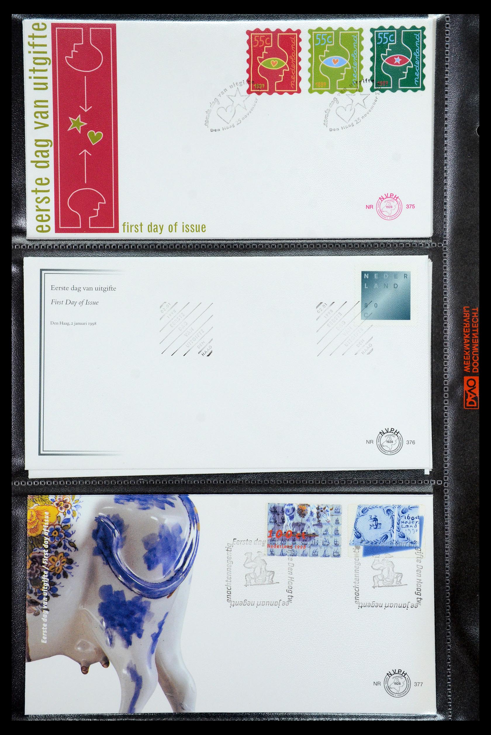 36353 020 - Postzegelverzameling 36353 Nederland FDC's 1994-2016.