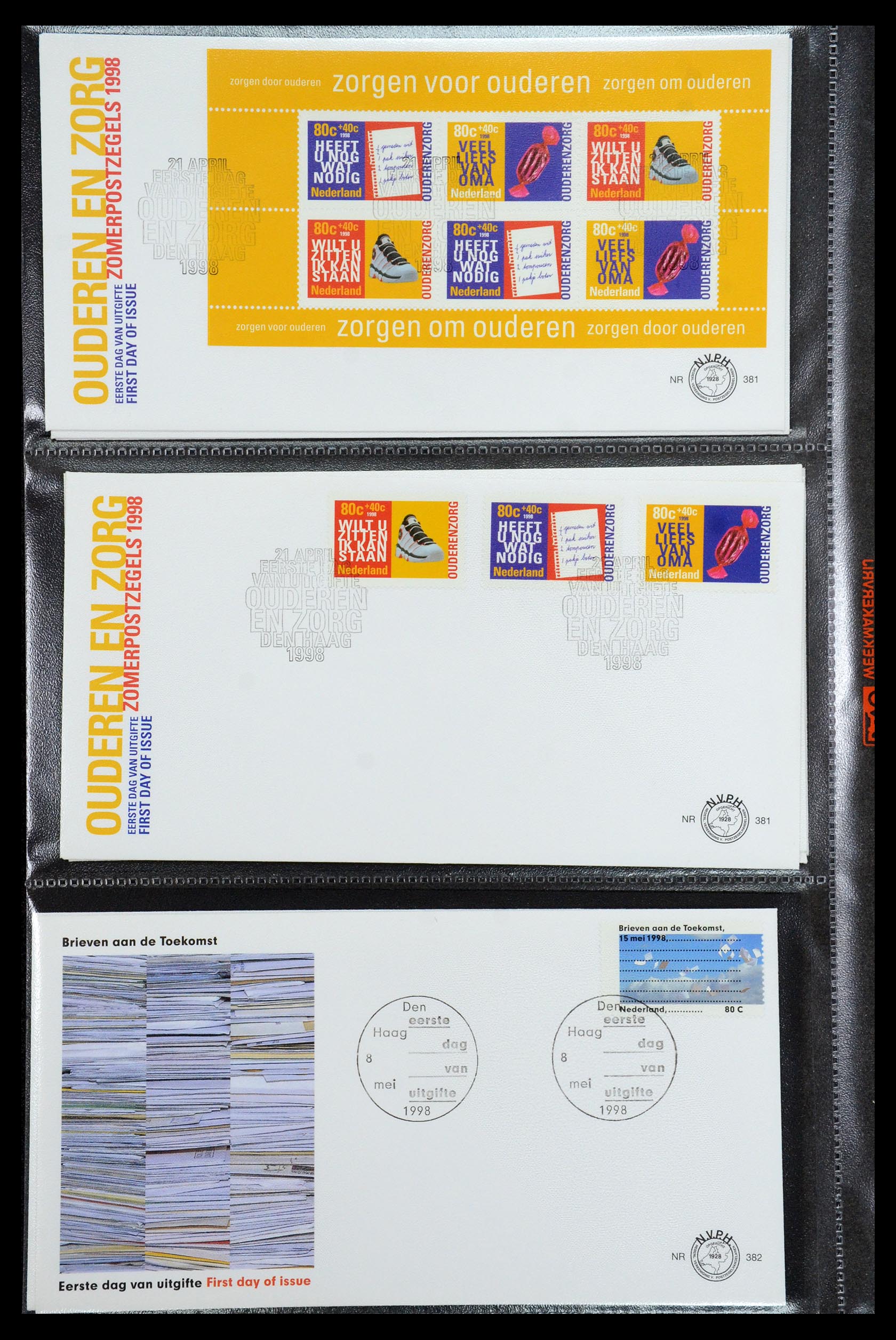 36353 022 - Postzegelverzameling 36353 Nederland FDC's 1994-2016.