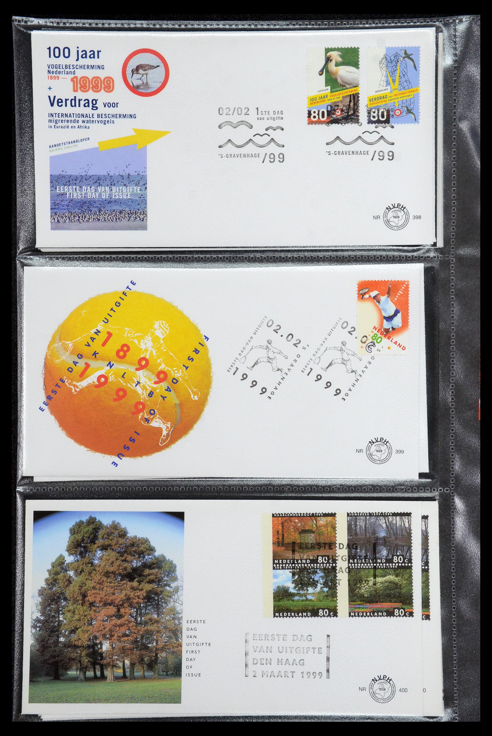 36353 026 - Postzegelverzameling 36353 Nederland FDC's 1994-2016.