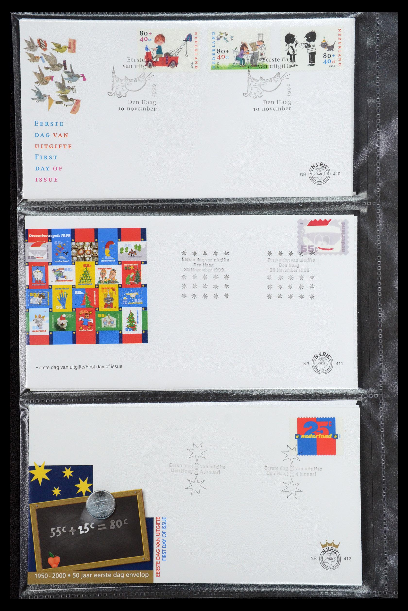 36353 030 - Postzegelverzameling 36353 Nederland FDC's 1994-2016.