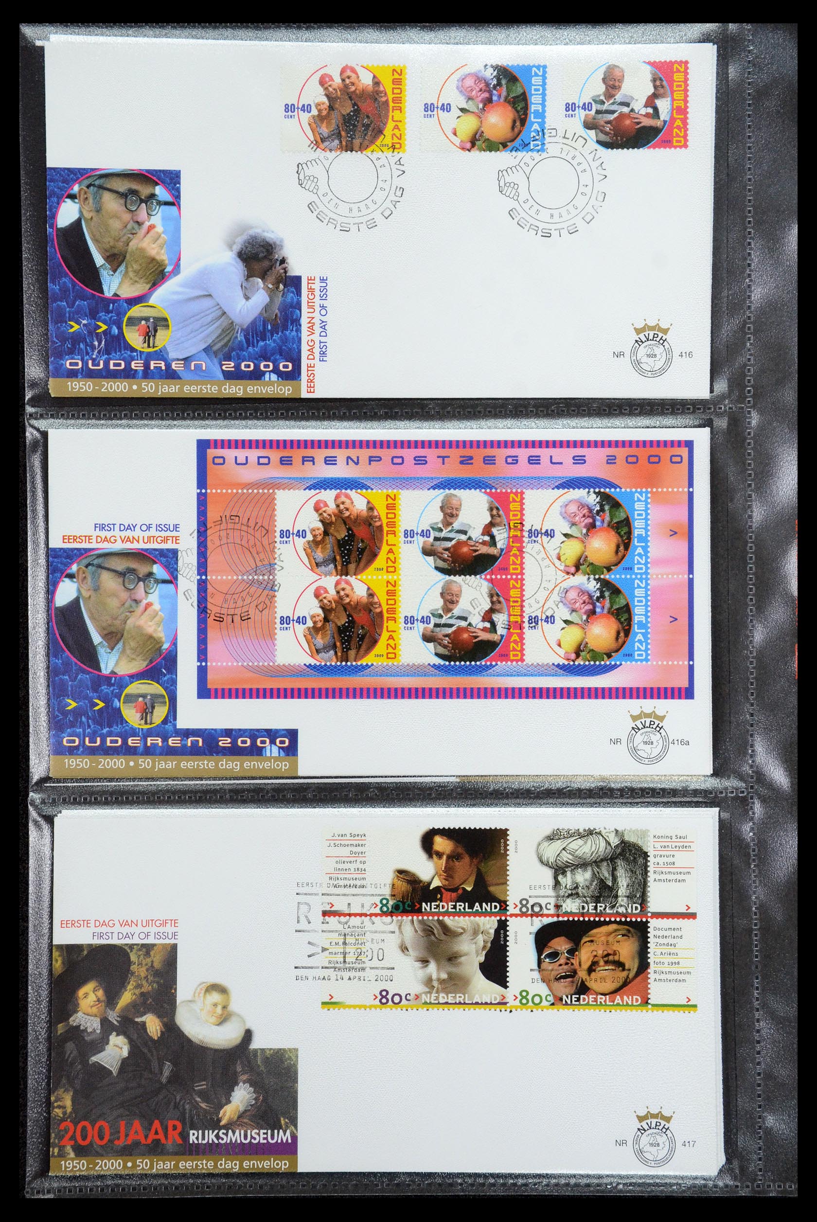 36353 032 - Postzegelverzameling 36353 Nederland FDC's 1994-2016.