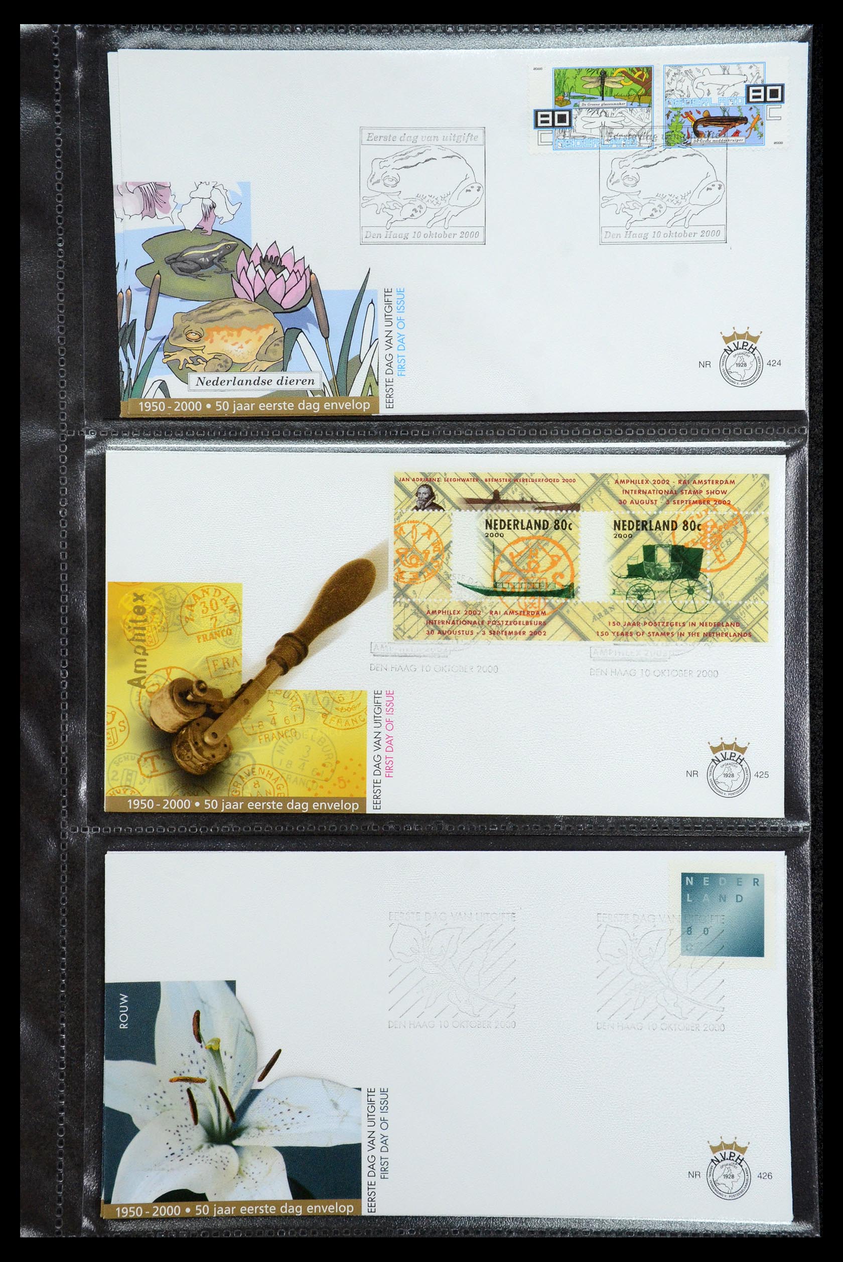 36353 035 - Postzegelverzameling 36353 Nederland FDC's 1994-2016.