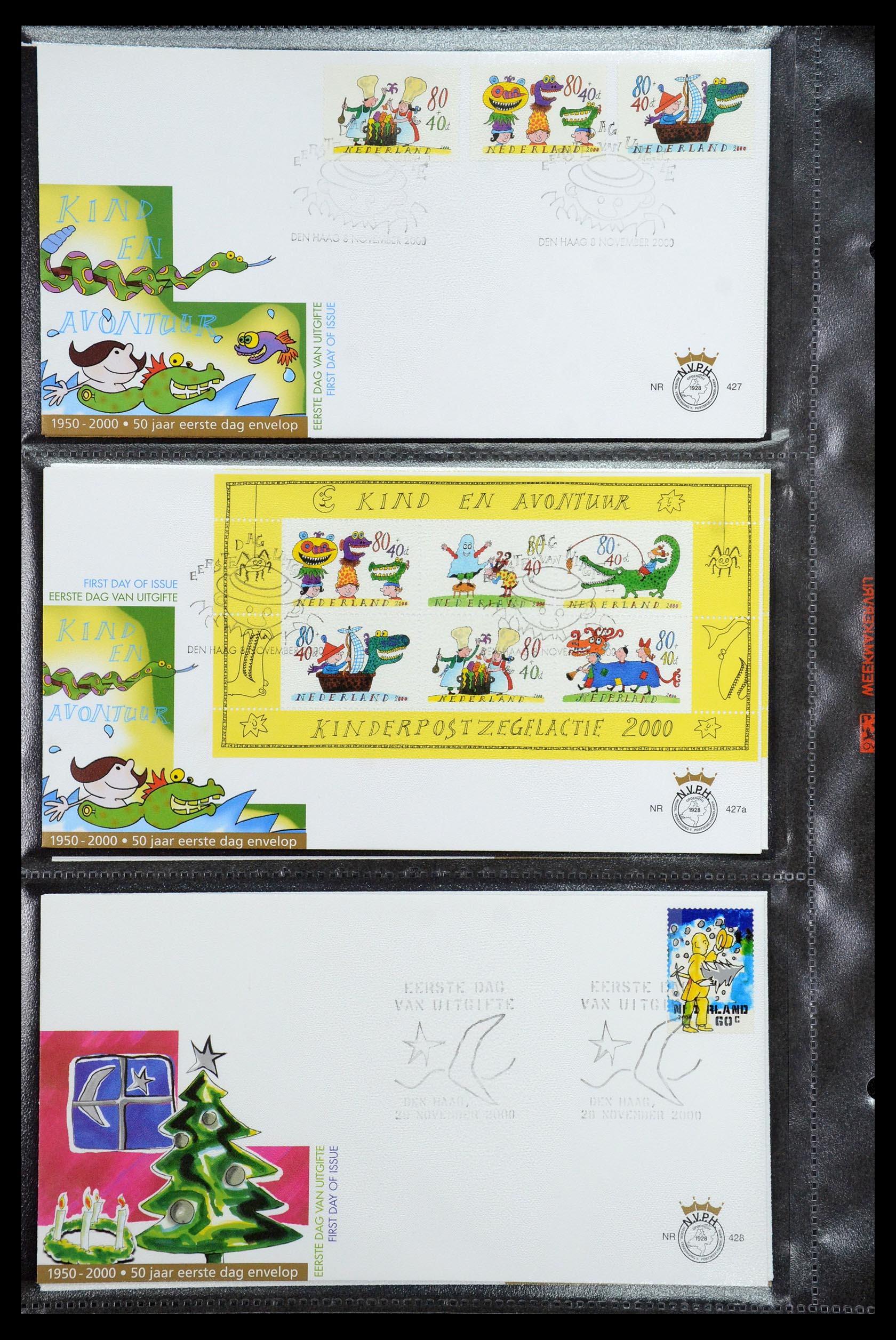 36353 036 - Postzegelverzameling 36353 Nederland FDC's 1994-2016.