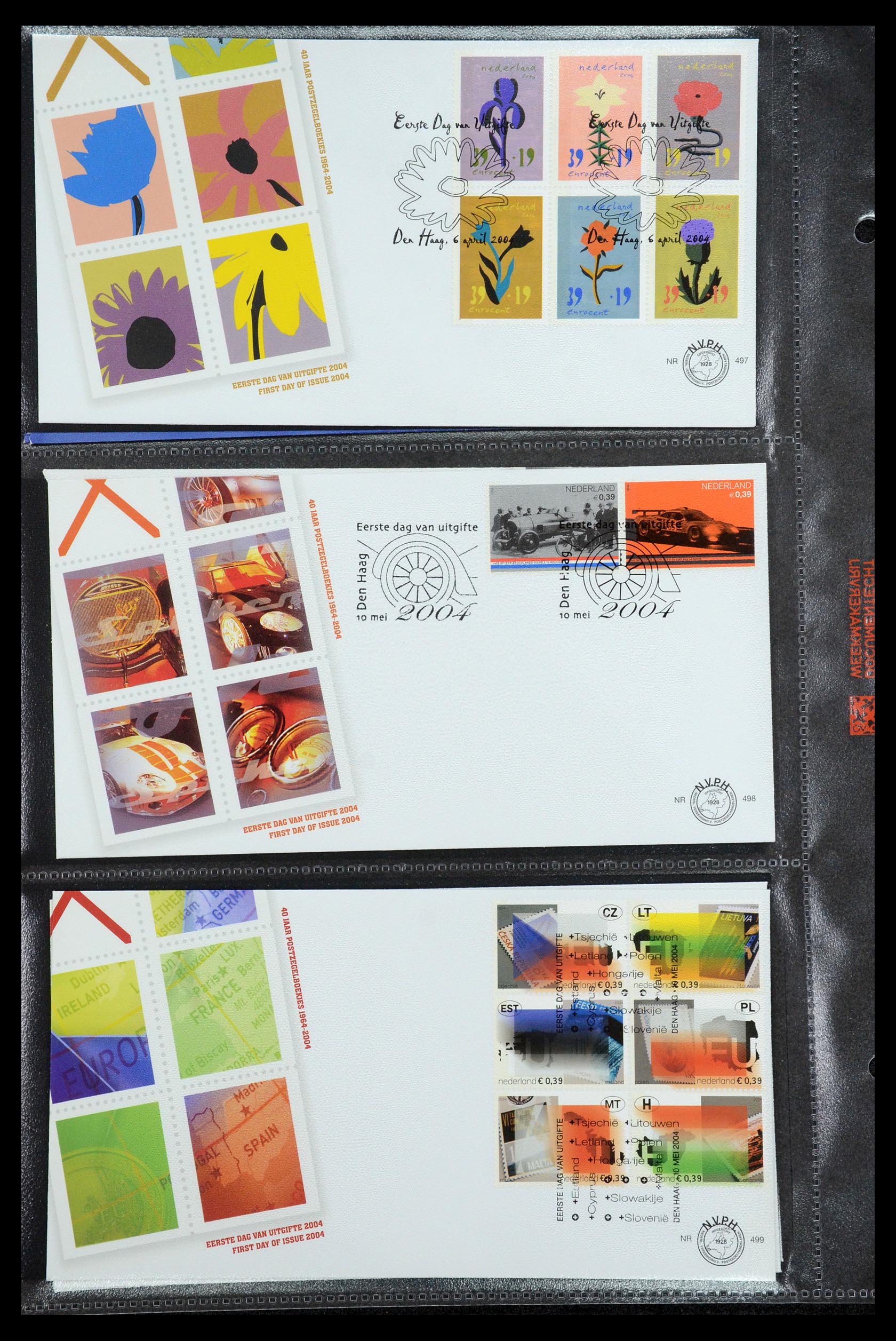 36353 050 - Postzegelverzameling 36353 Nederland FDC's 1994-2016.