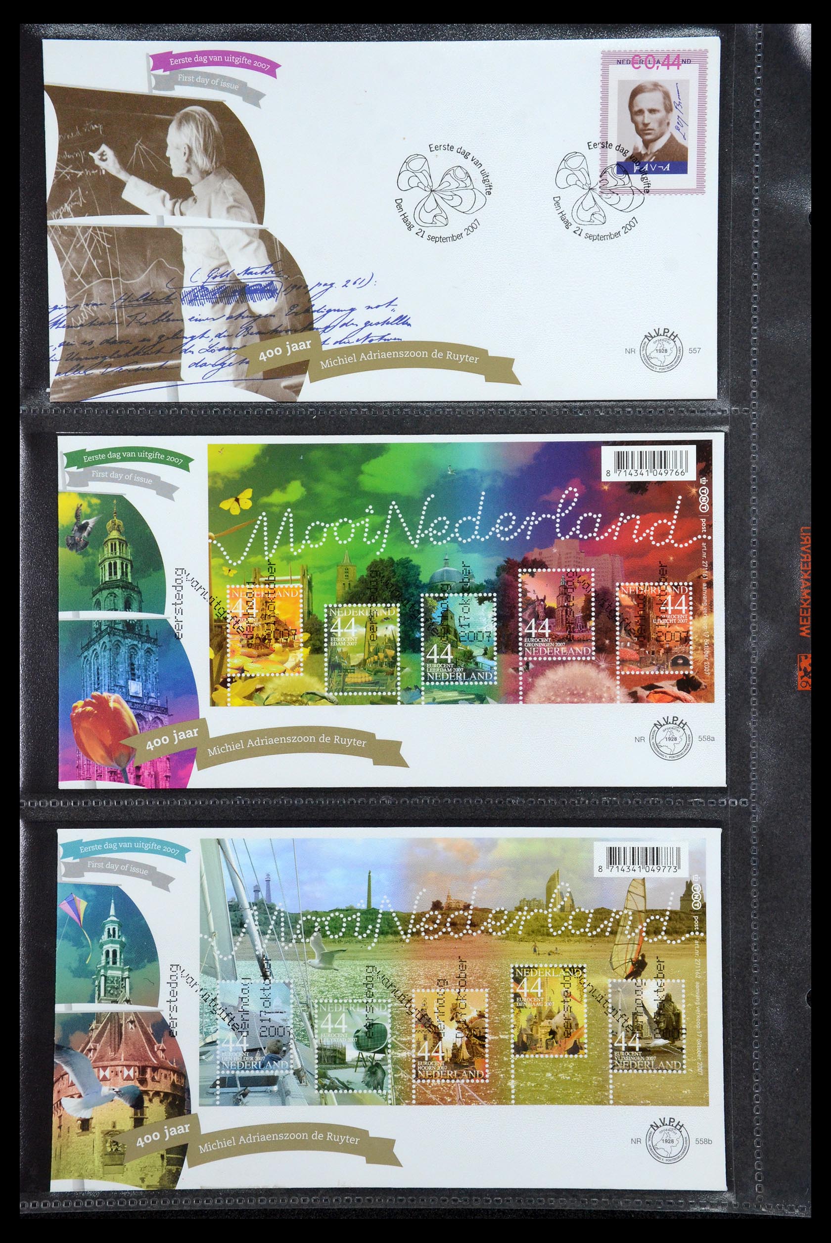 36353 070 - Postzegelverzameling 36353 Nederland FDC's 1994-2016.
