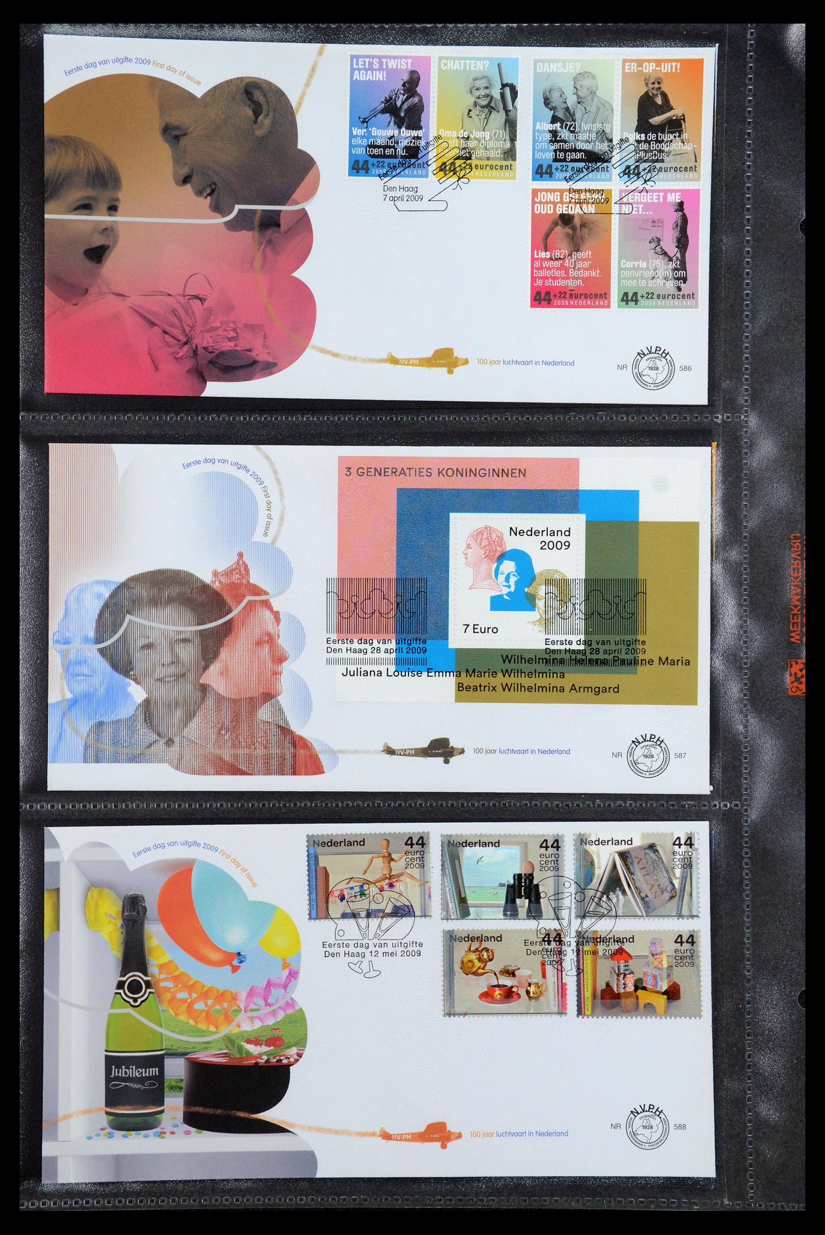 36353 080 - Postzegelverzameling 36353 Nederland FDC's 1994-2016.