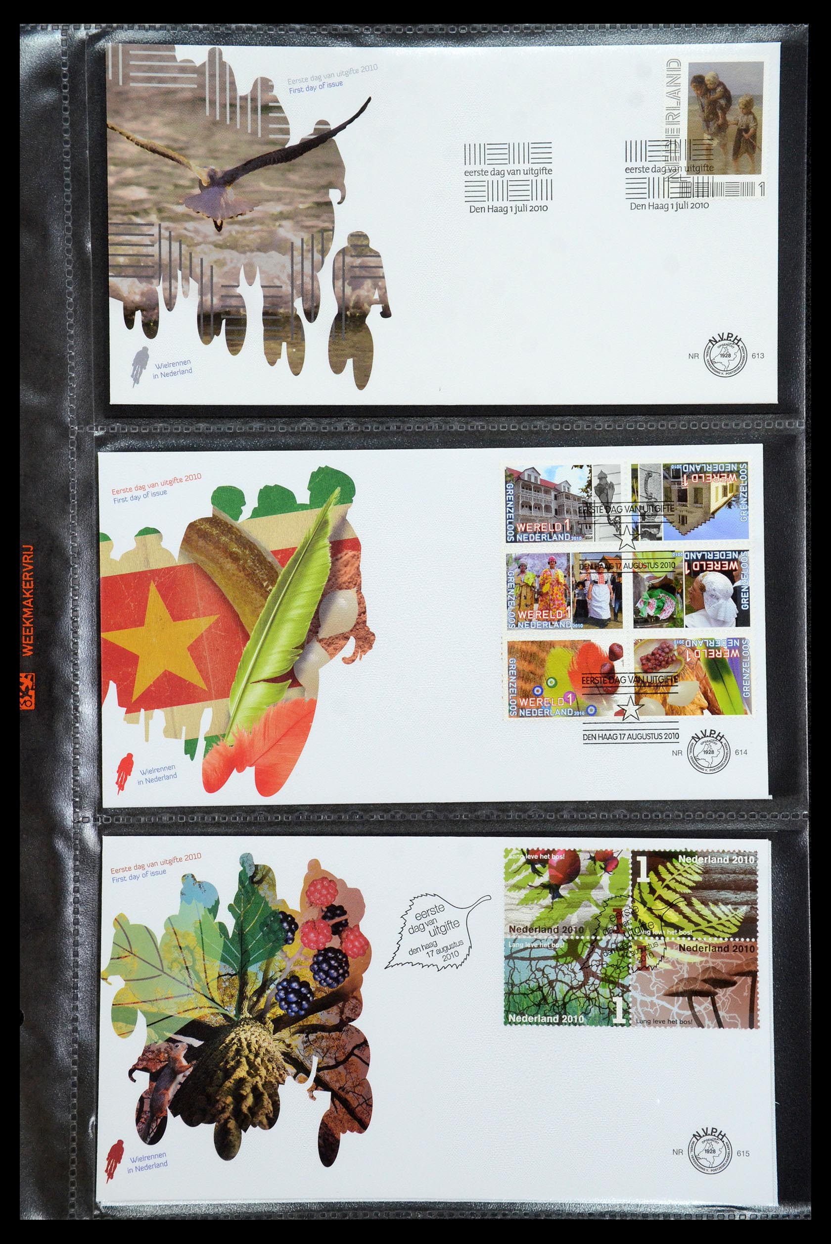 36353 089 - Postzegelverzameling 36353 Nederland FDC's 1994-2016.