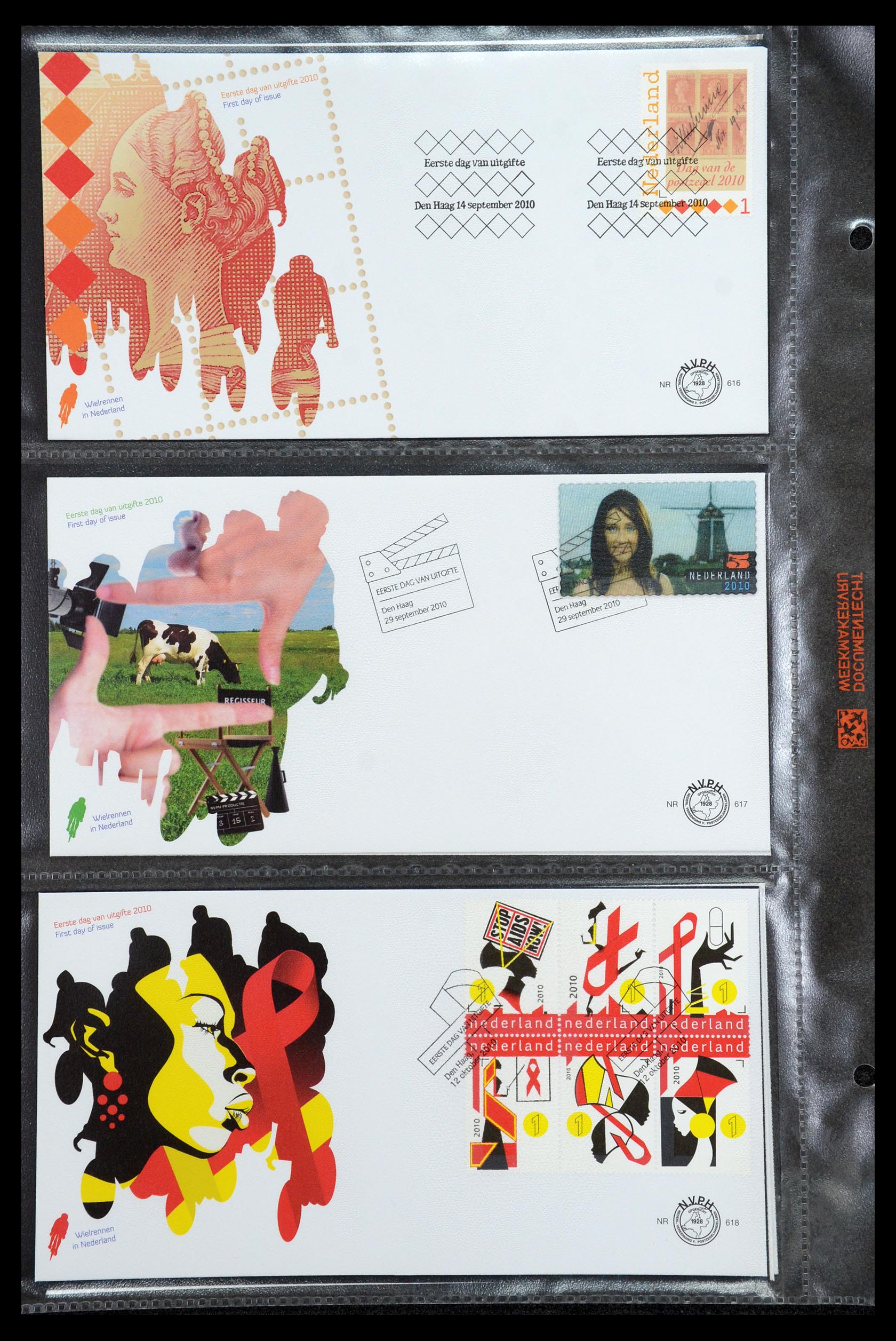 36353 090 - Postzegelverzameling 36353 Nederland FDC's 1994-2016.